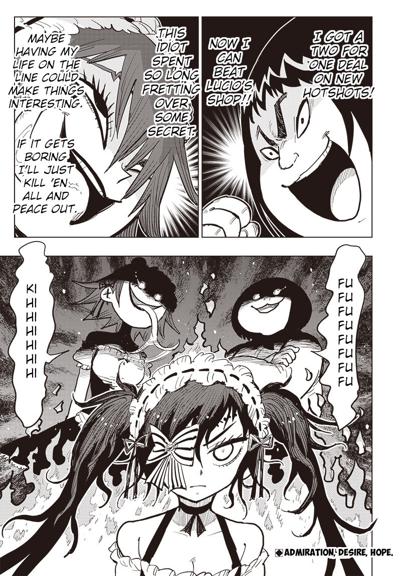Suicide Girl Chapter 24 page 38 - Chapter 24: The Disciples of Walking with Death