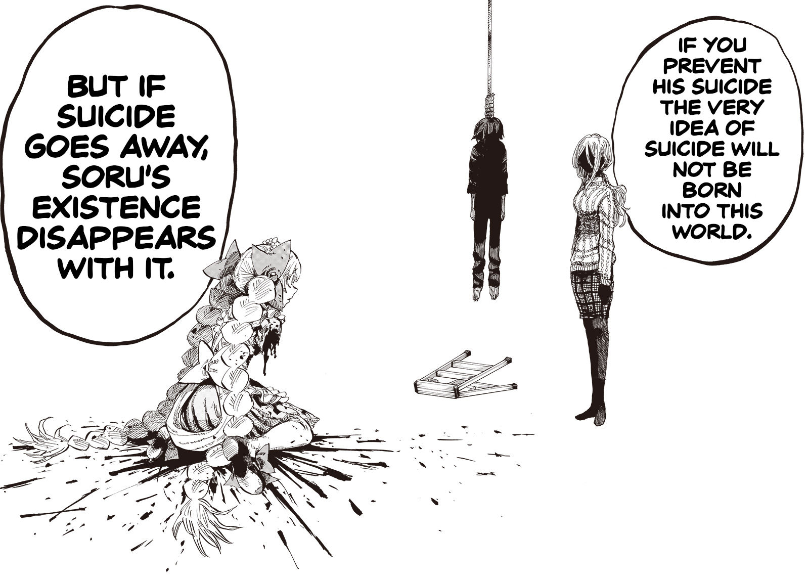 Suicide Girl Chapter 26 page 32 - Chapter 26: The Sky Moves Like Life