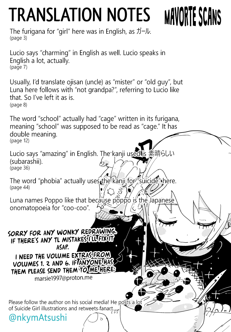 Suicide Girl Chapter 33 page 45 - Chapter 33: Small World and Wide World
