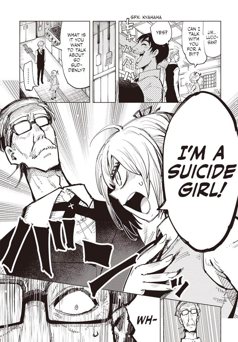 Suicide Girl Chapter 38 page 12 - Chapter 38: A World With No Suicide