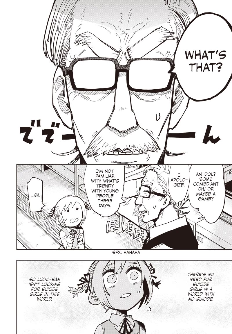 Suicide Girl Chapter 38 page 13 - Chapter 38: A World With No Suicide