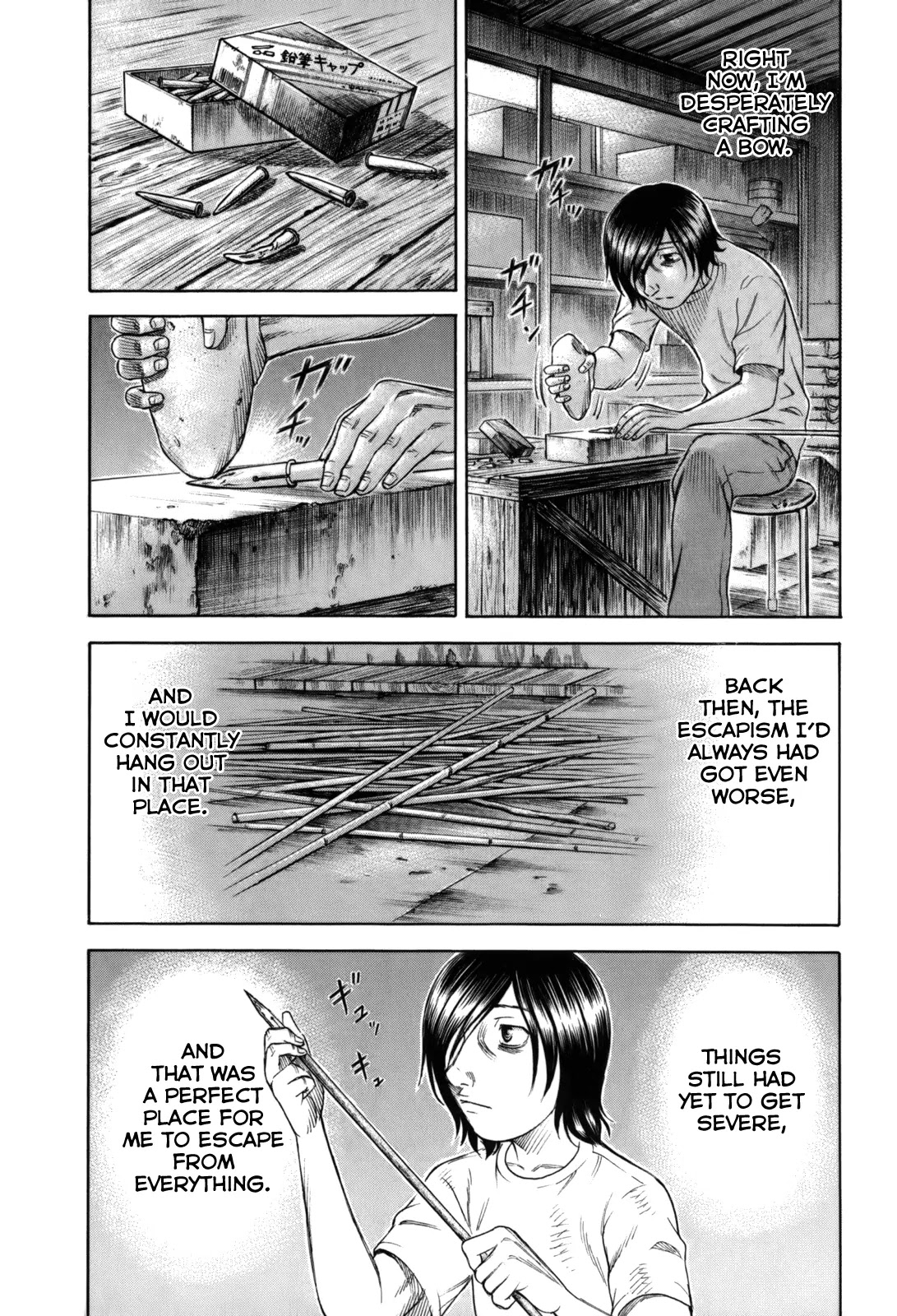Suicide Island Chapter 11 page 10 - Chapter 11: Eiko-senpai