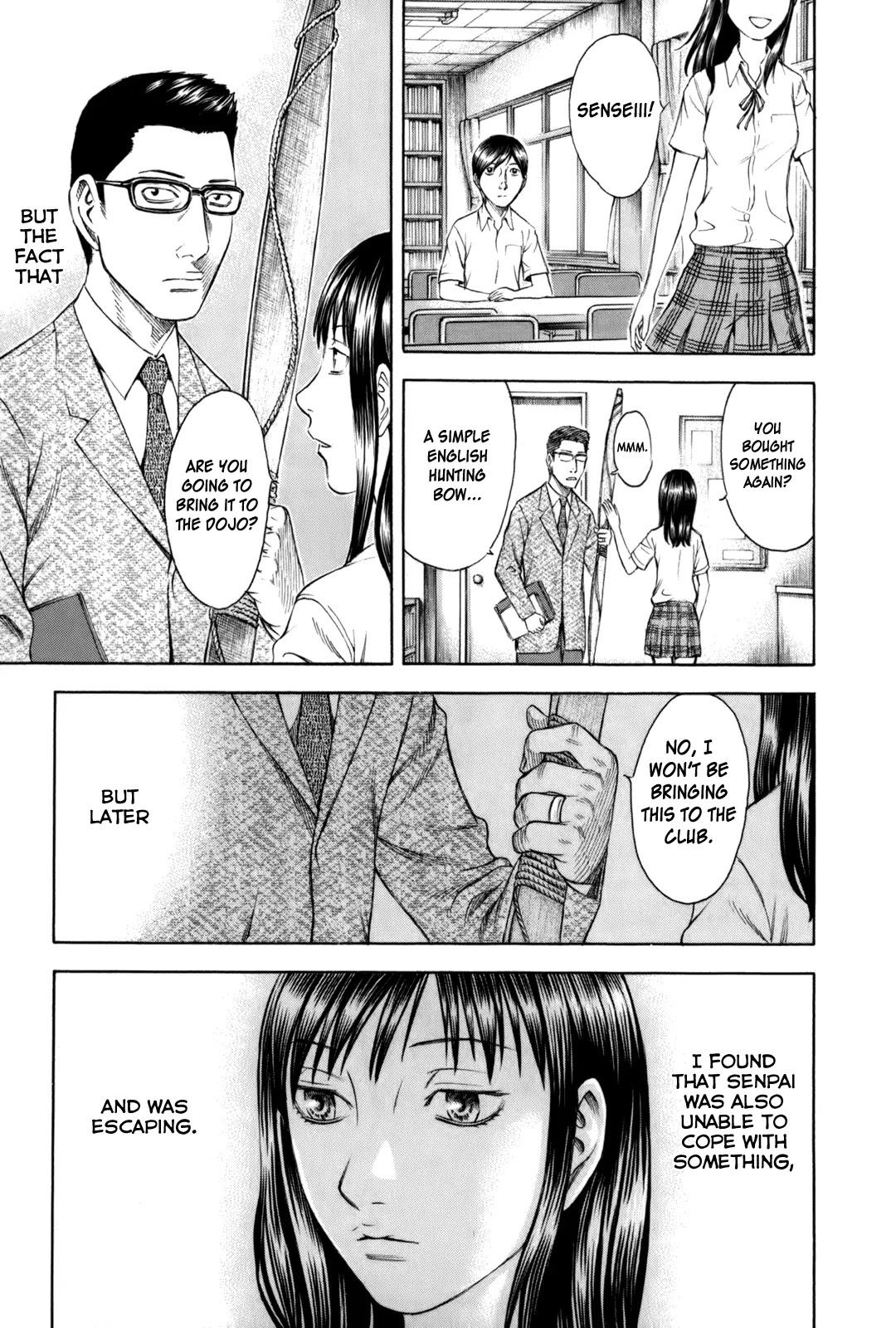 Suicide Island Chapter 11 page 13 - Chapter 11: Eiko-senpai