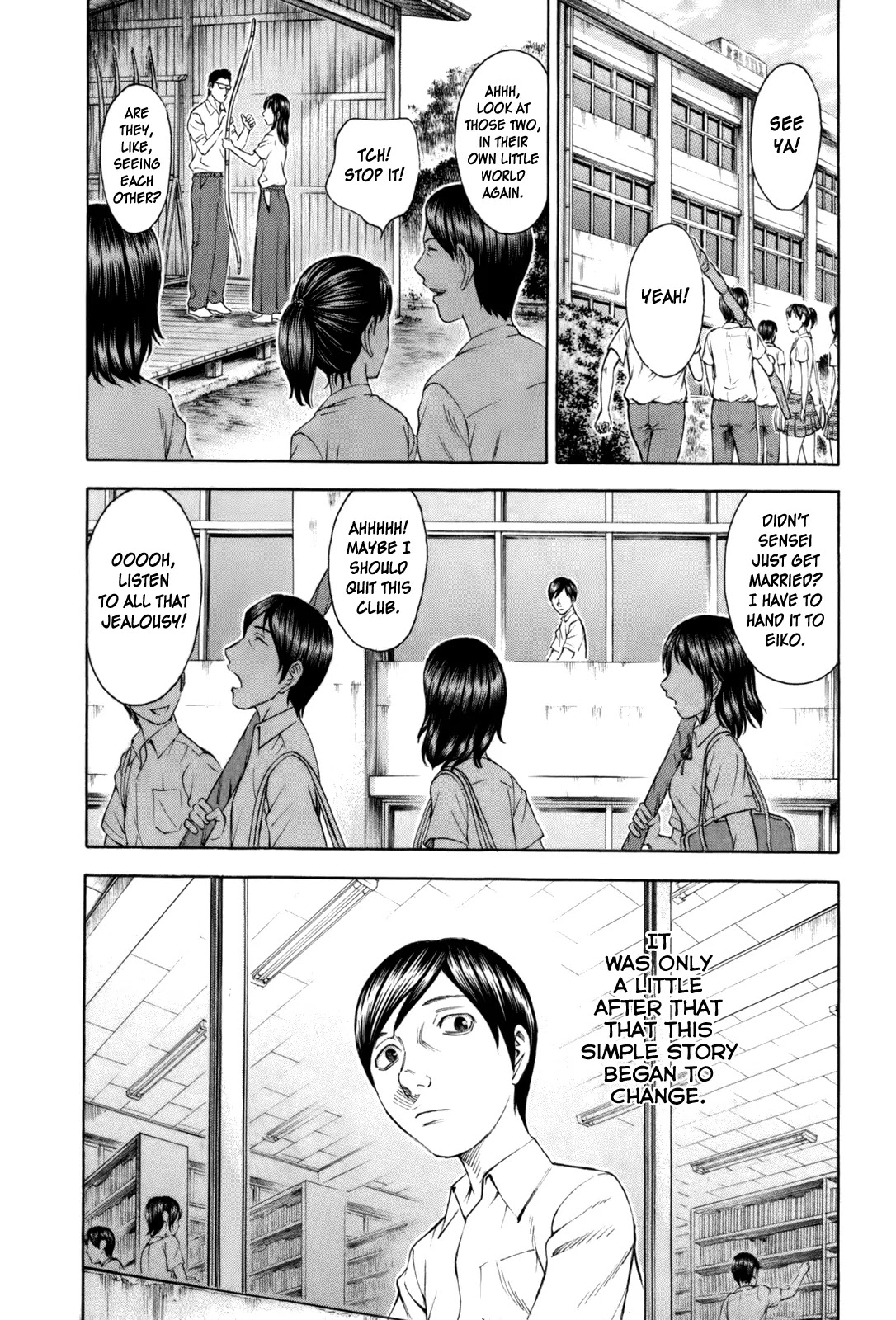 Suicide Island Chapter 11 page 14 - Chapter 11: Eiko-senpai