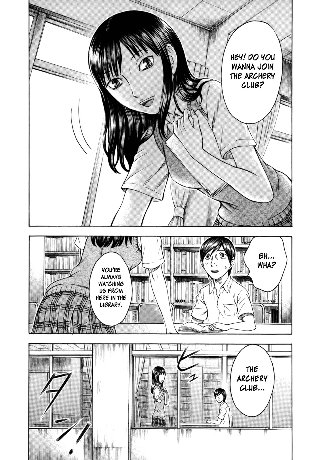 Suicide Island Chapter 11 page 8 - Chapter 11: Eiko-senpai