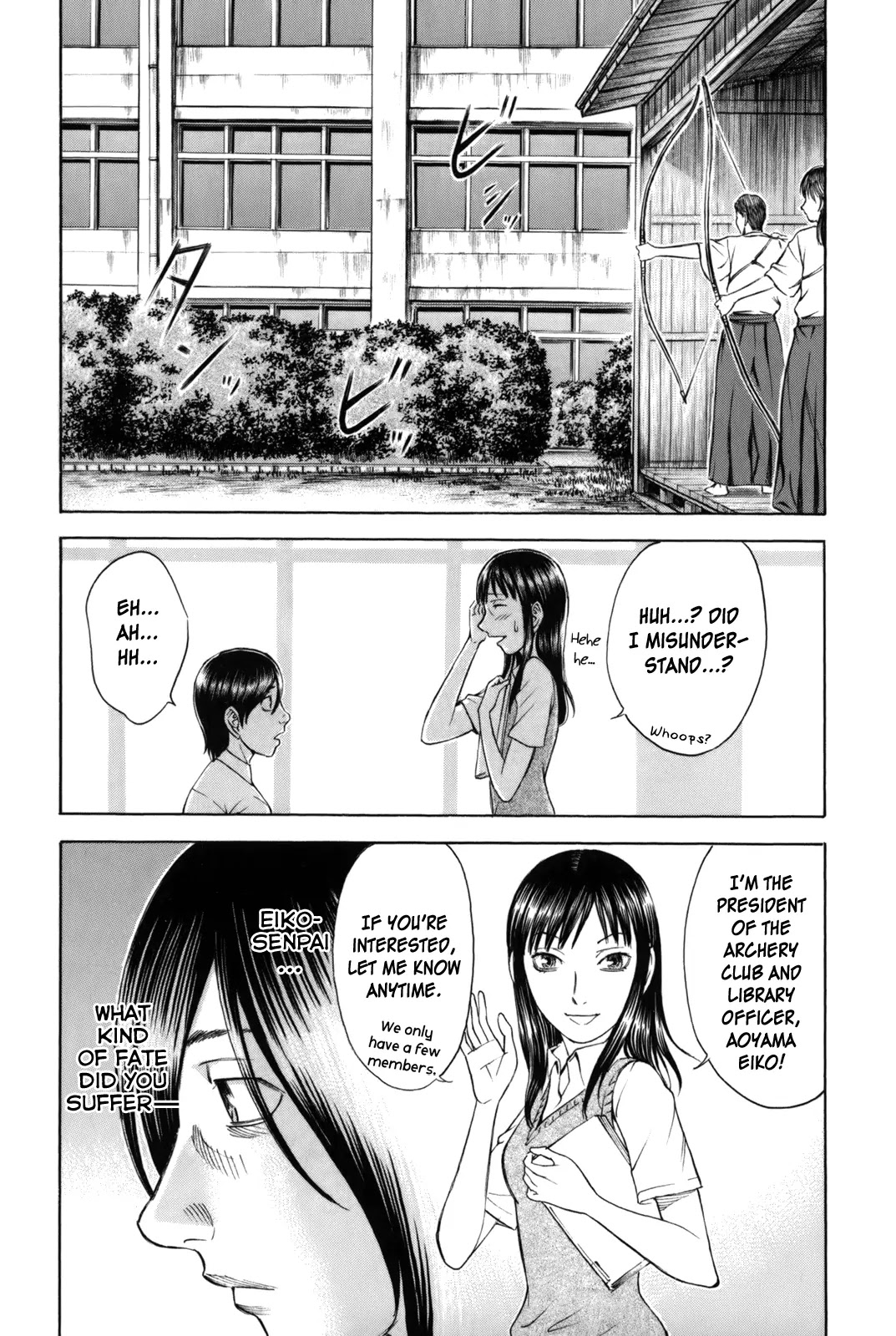 Suicide Island Chapter 11 page 9 - Chapter 11: Eiko-senpai