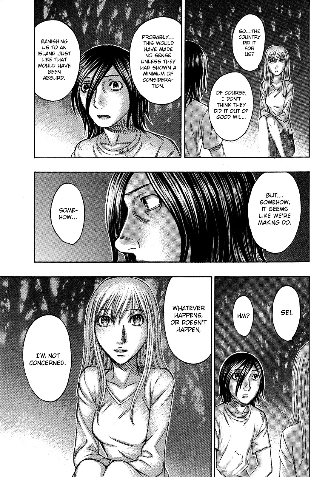 Suicide Island Chapter 110 page 7 - Chapter 110: New Life