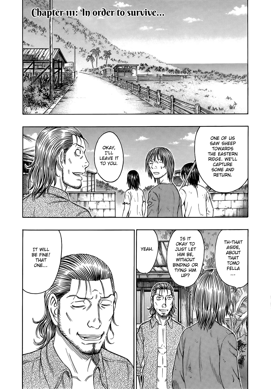Suicide Island Chapter 111 page 2 - Chapter 111: In order to survive