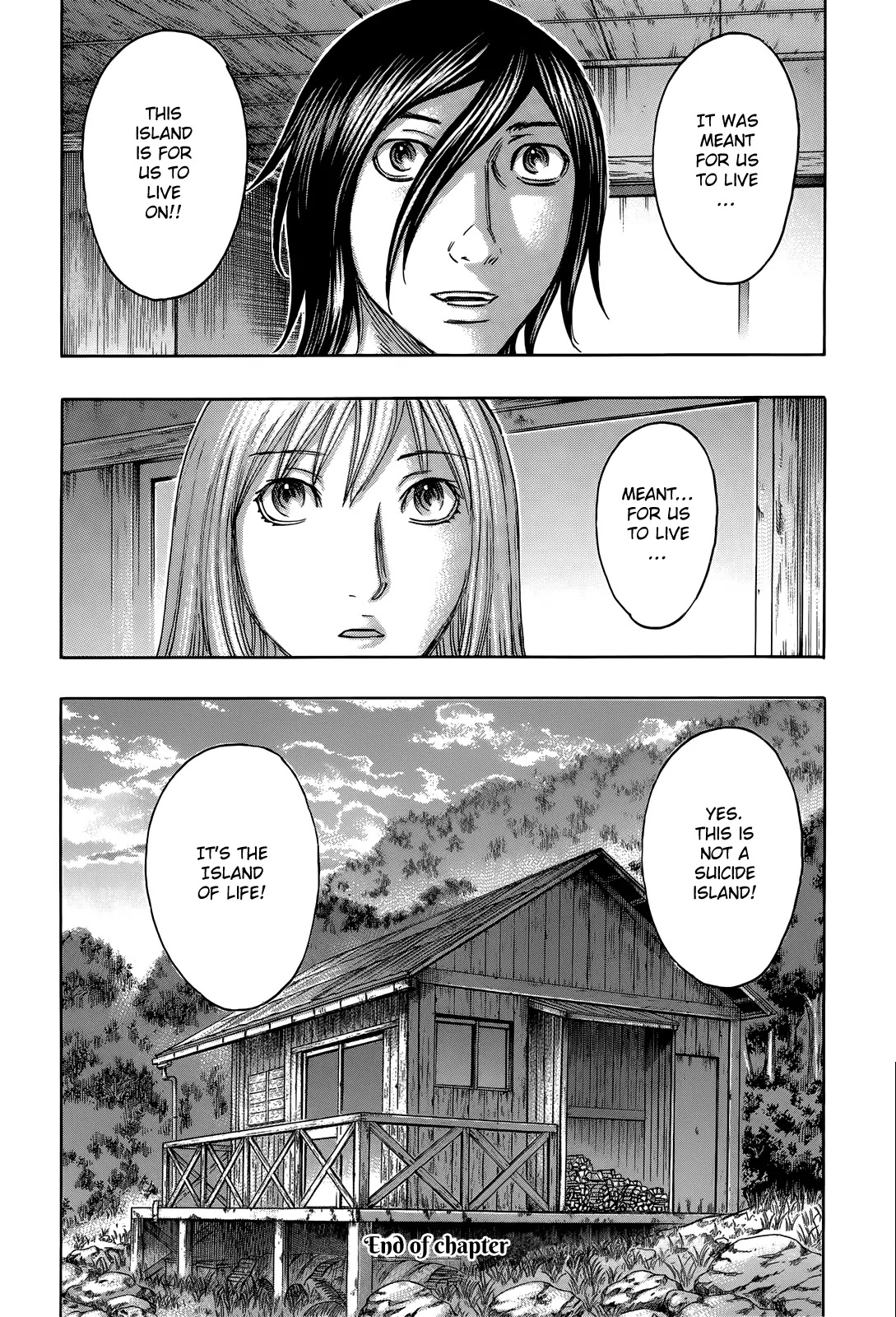Suicide Island Chapter 111 page 21 - Chapter 111: In order to survive