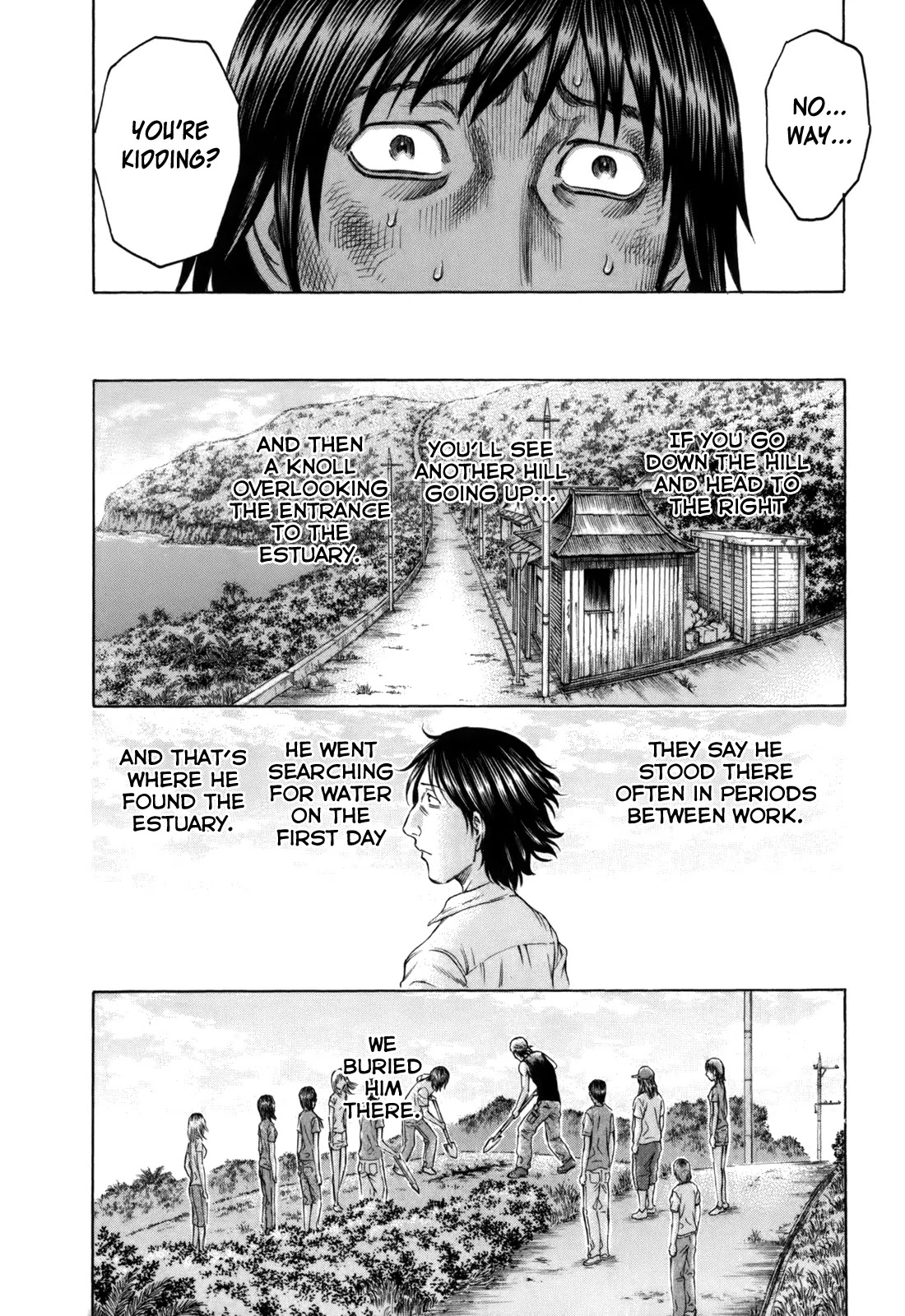 Suicide Island Chapter 12 page 16 - Chapter 12: Unnamed Grave