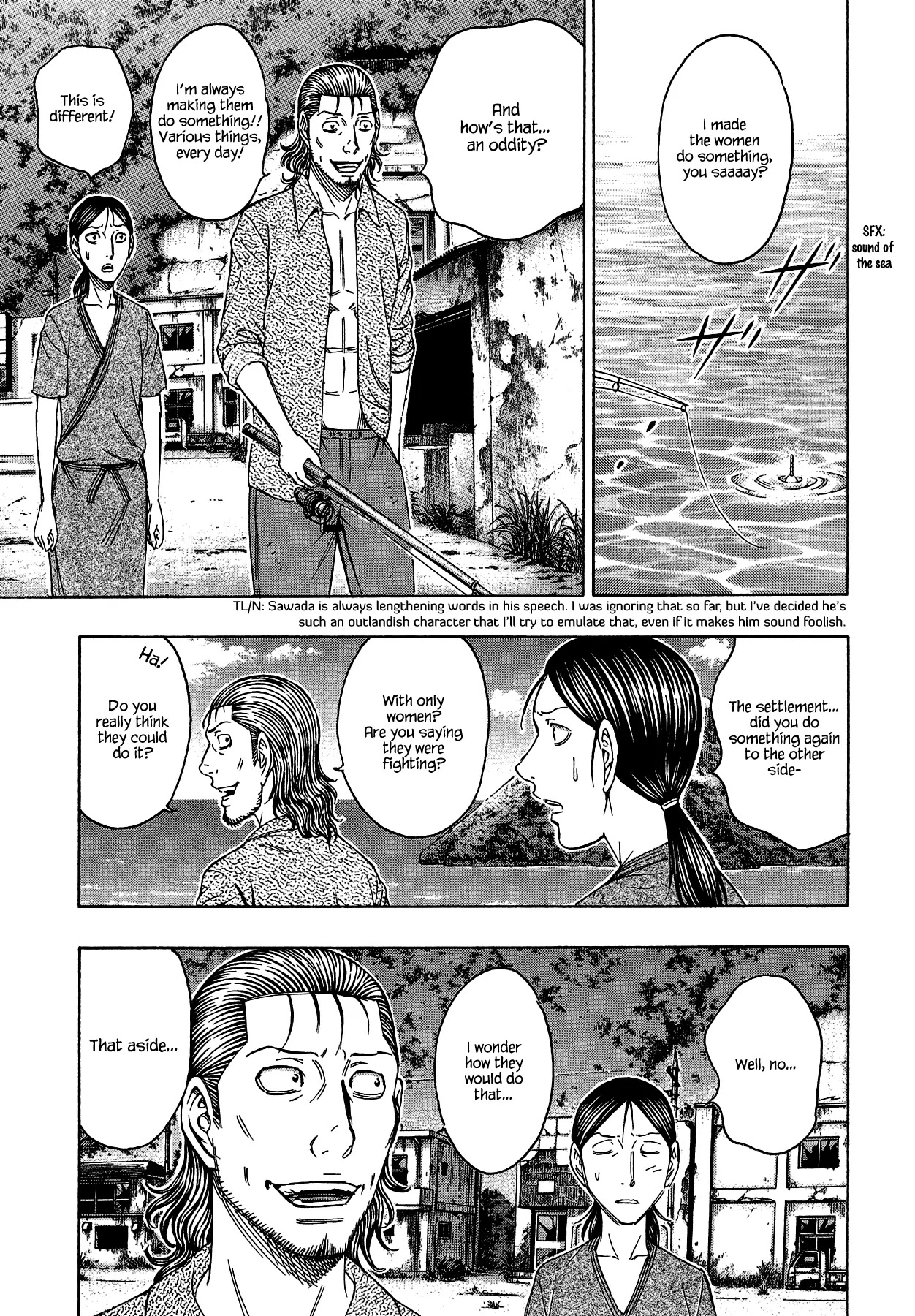 Suicide Island Chapter 122 page 5 - Chapter 122: Sawada's Logic