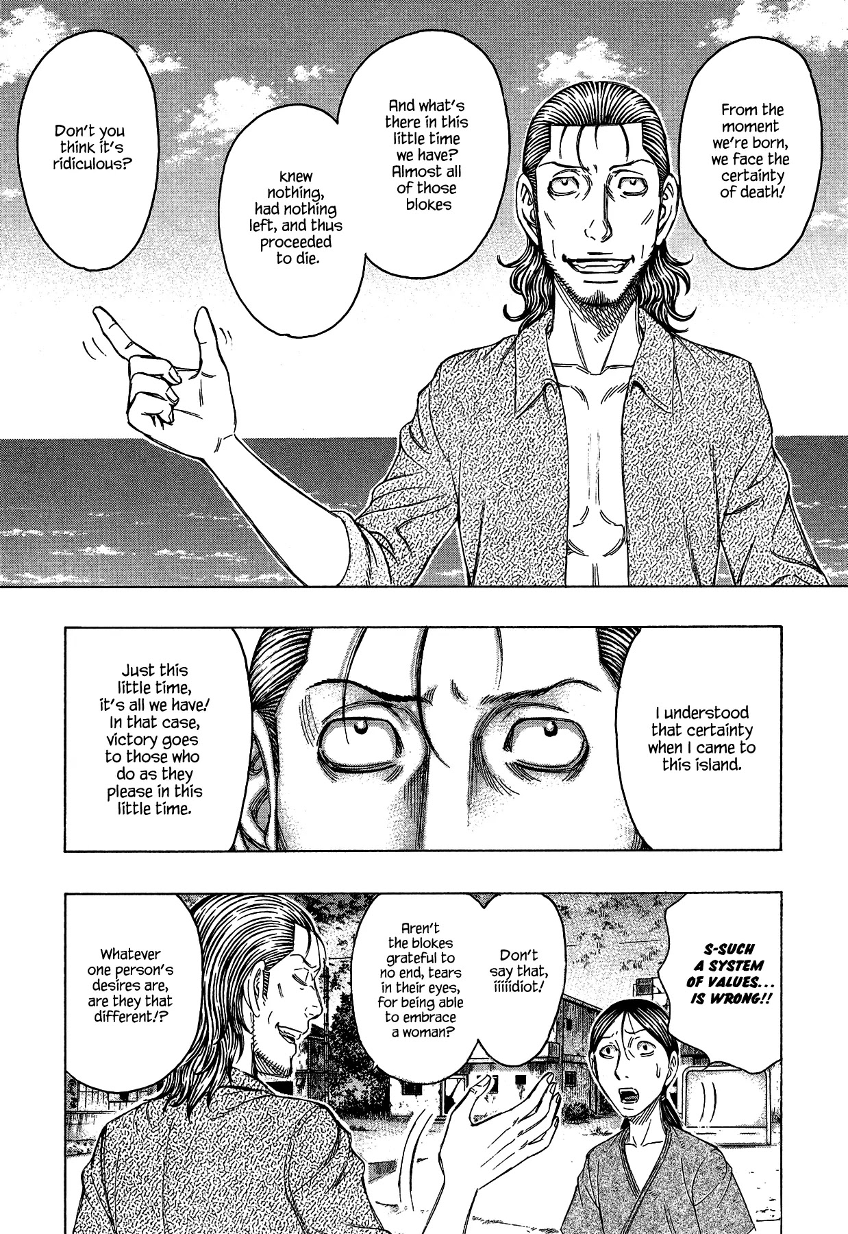 Suicide Island Chapter 122 page 8 - Chapter 122: Sawada's Logic