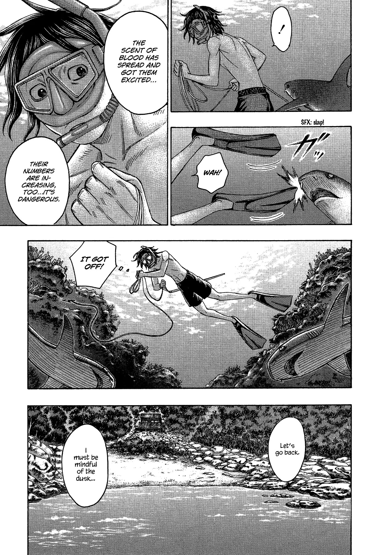 Suicide Island Chapter 123 page 7 - Chapter 123: Shark