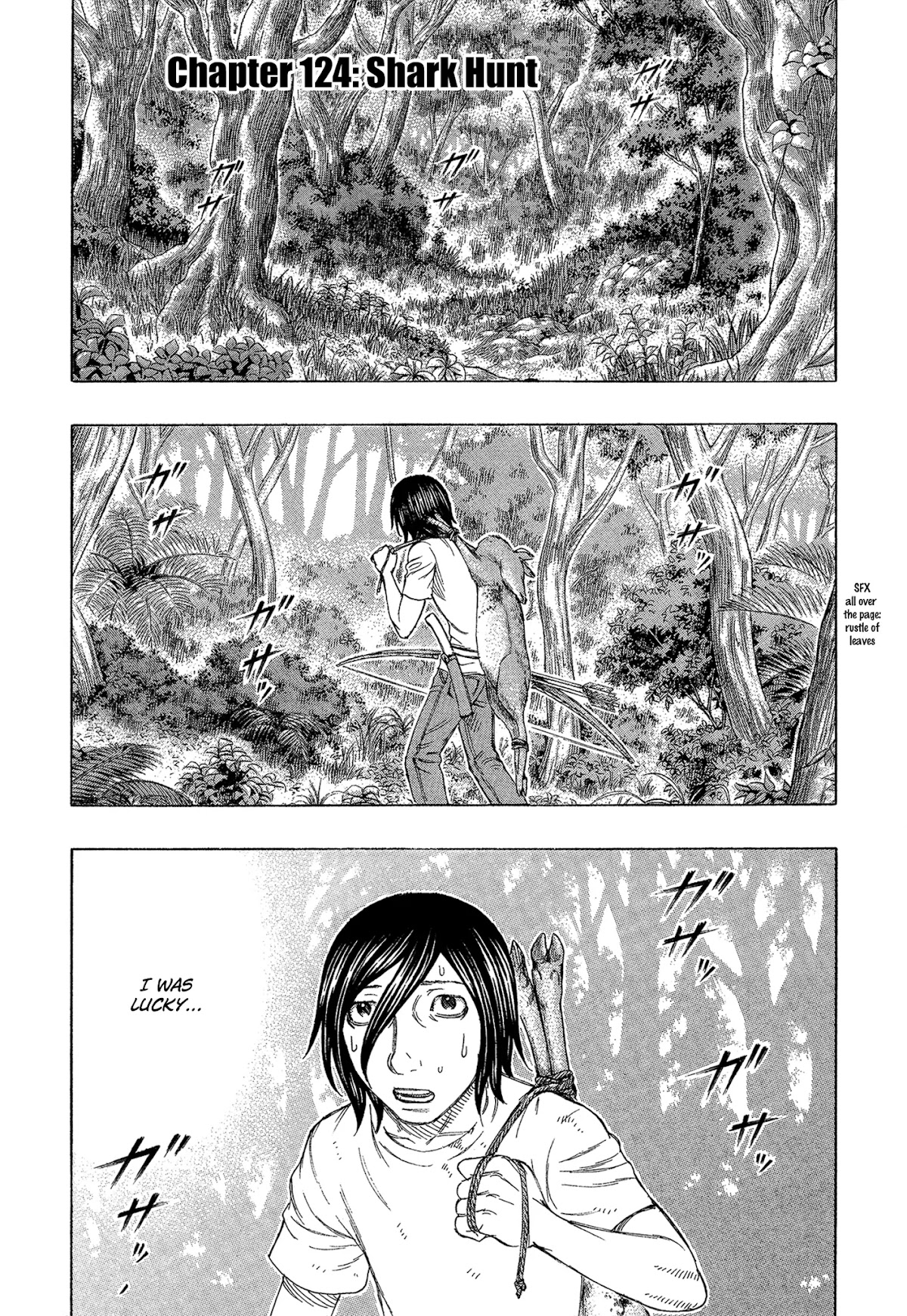 Suicide Island Chapter 124 page 1 - Chapter 124: Shark Hunt