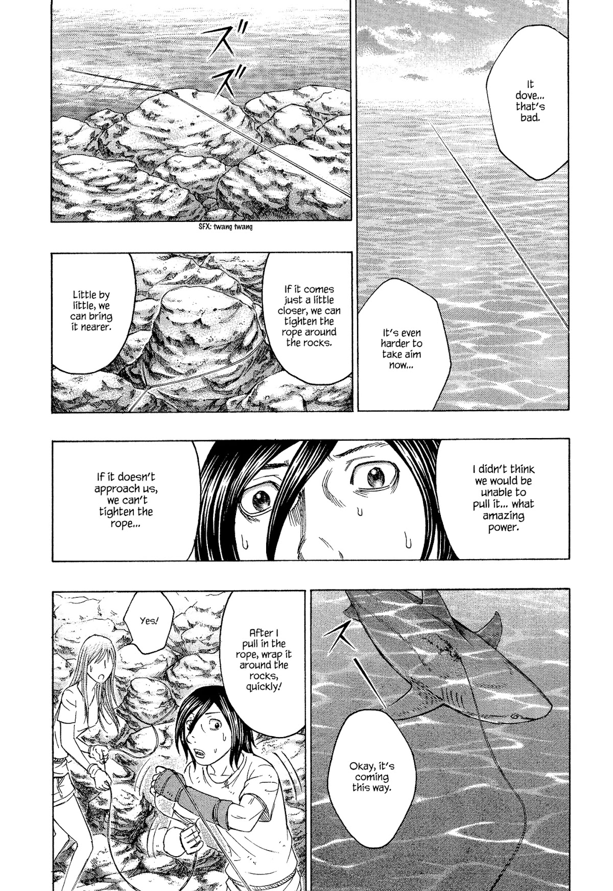 Suicide Island Chapter 124 page 14 - Chapter 124: Shark Hunt