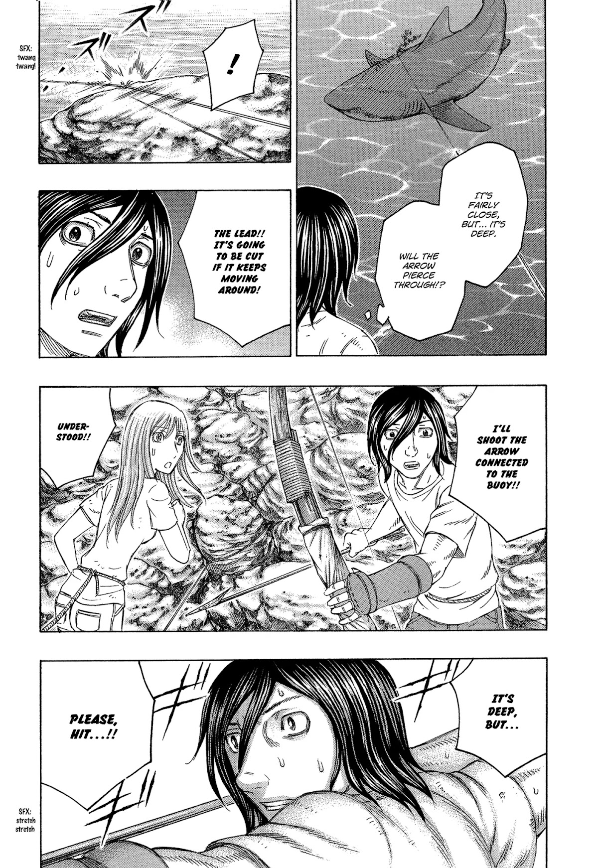 Suicide Island Chapter 124 page 15 - Chapter 124: Shark Hunt