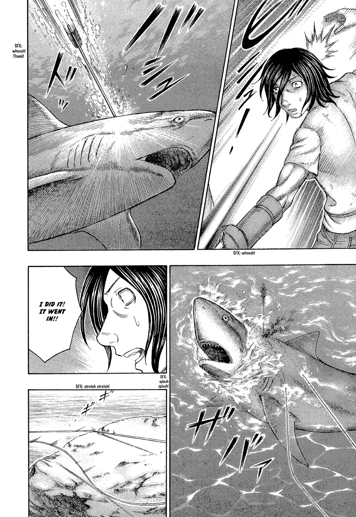 Suicide Island Chapter 124 page 16 - Chapter 124: Shark Hunt