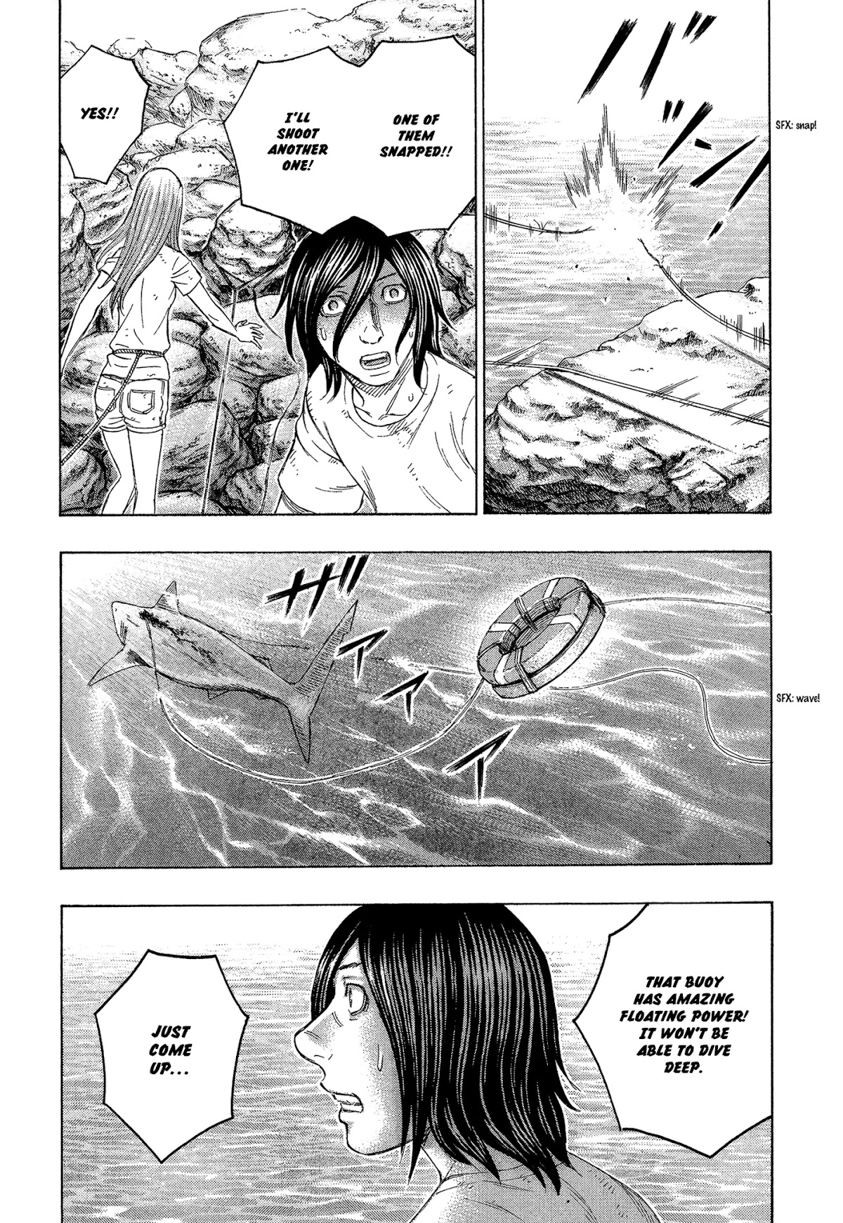 Suicide Island Chapter 124 page 17 - Chapter 124: Shark Hunt