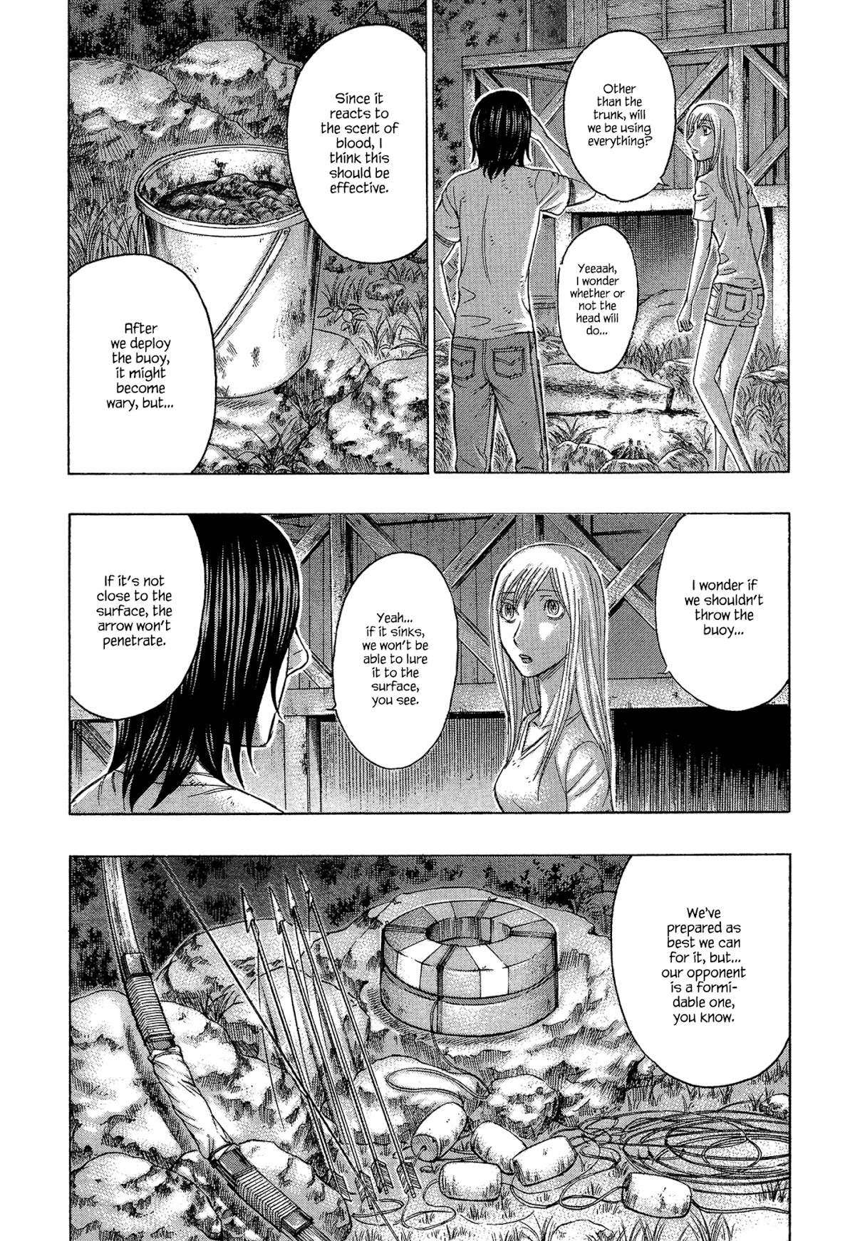 Suicide Island Chapter 124 page 3 - Chapter 124: Shark Hunt