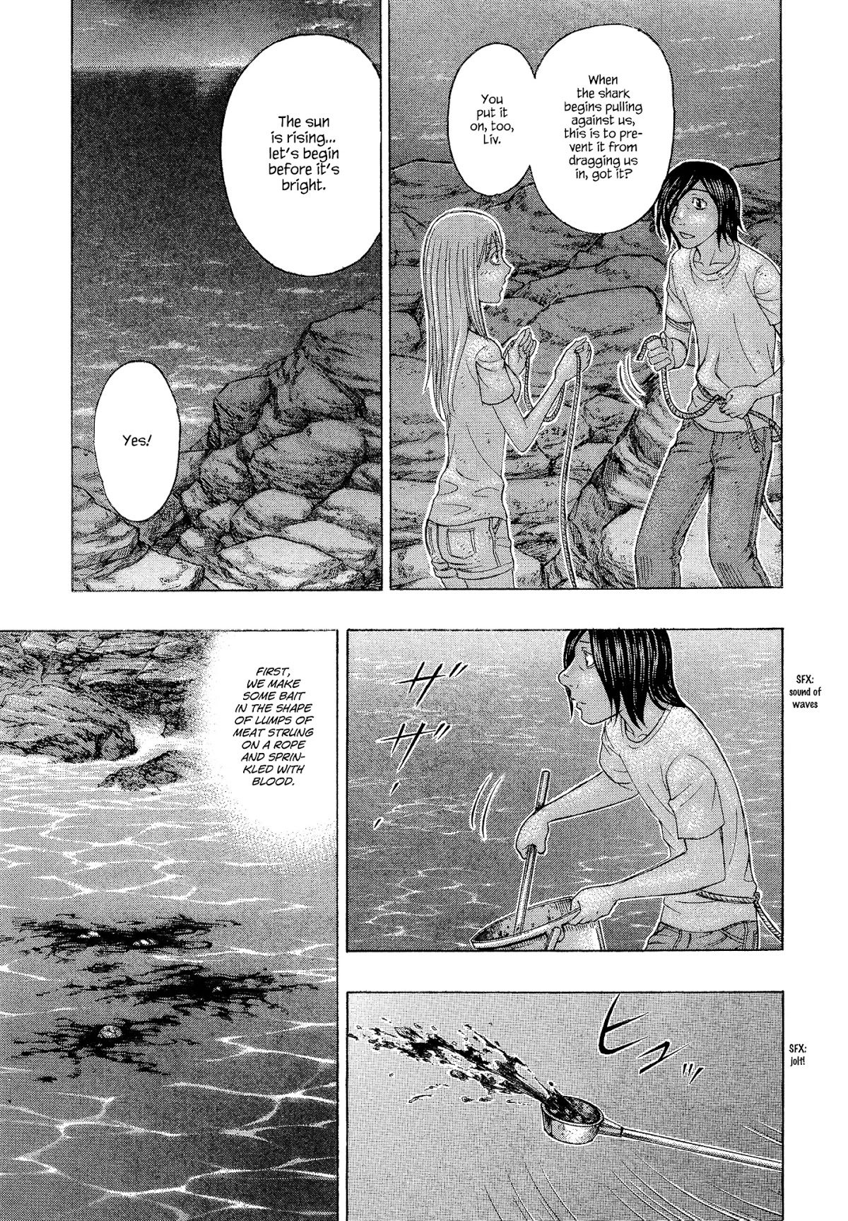 Suicide Island Chapter 124 page 5 - Chapter 124: Shark Hunt