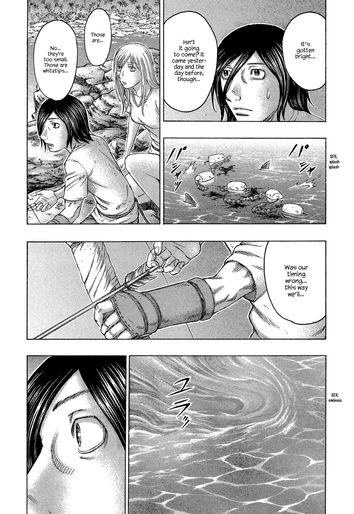 Suicide Island Chapter 124 page 8 - Chapter 124: Shark Hunt