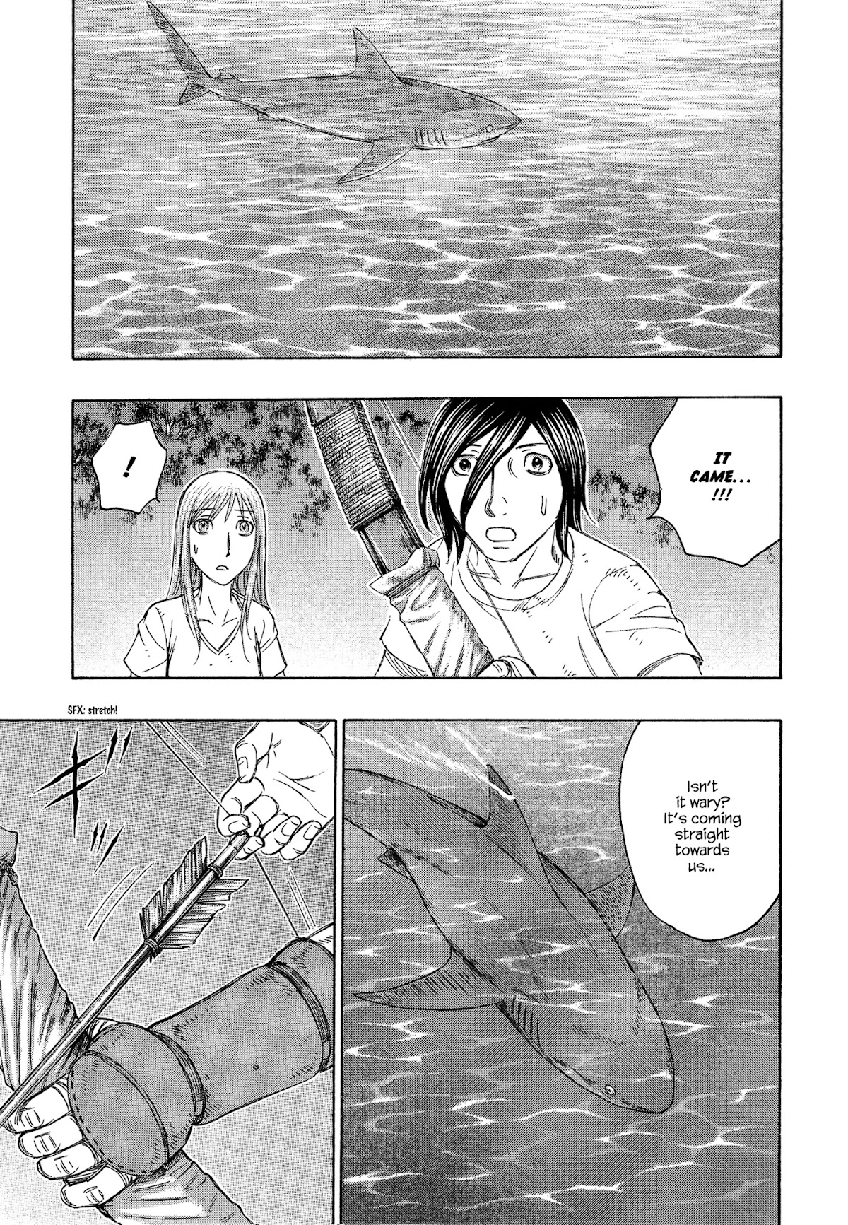 Suicide Island Chapter 124 page 9 - Chapter 124: Shark Hunt