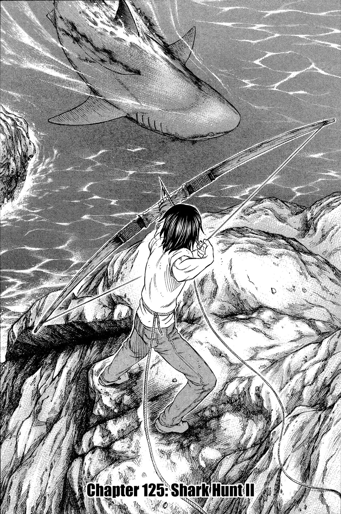 Suicide Island Chapter 125 page 1 - Chapter 125: Shark Hunt II