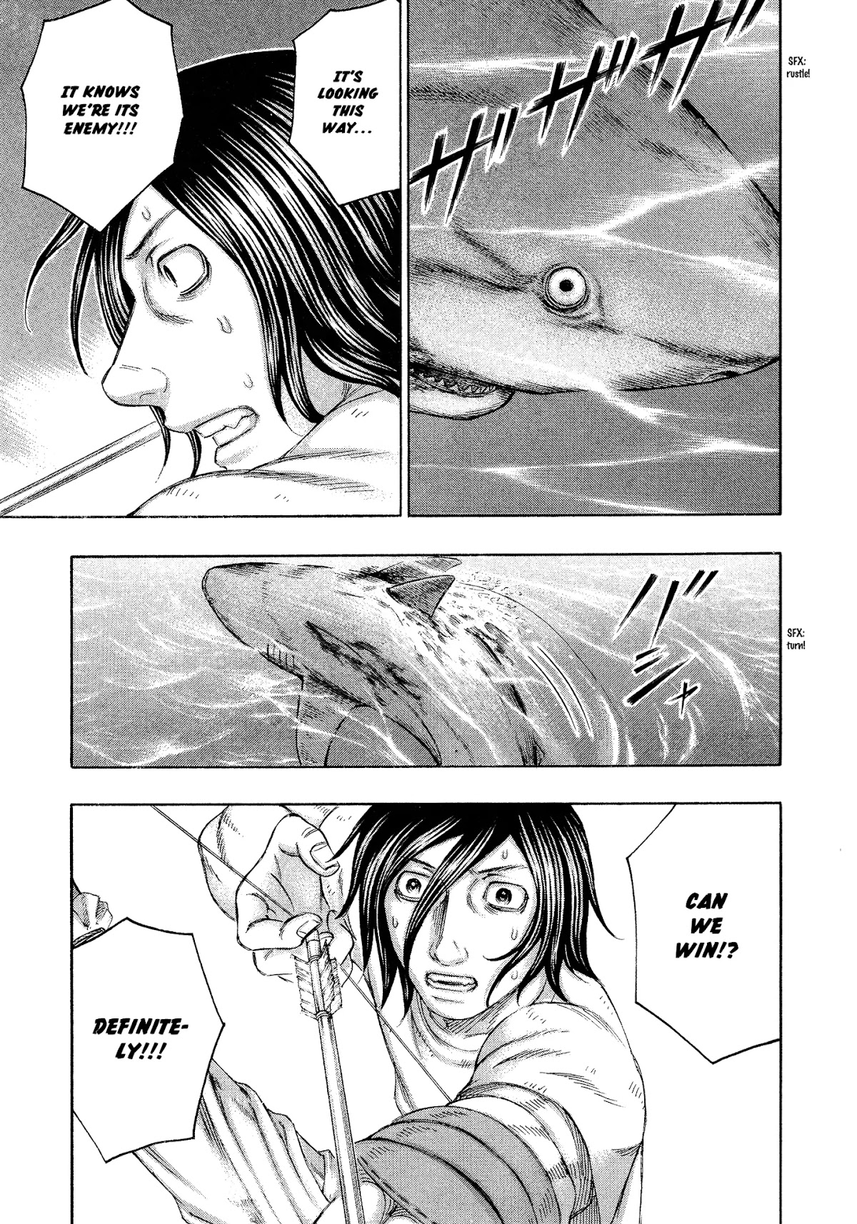 Suicide Island Chapter 125 page 3 - Chapter 125: Shark Hunt II