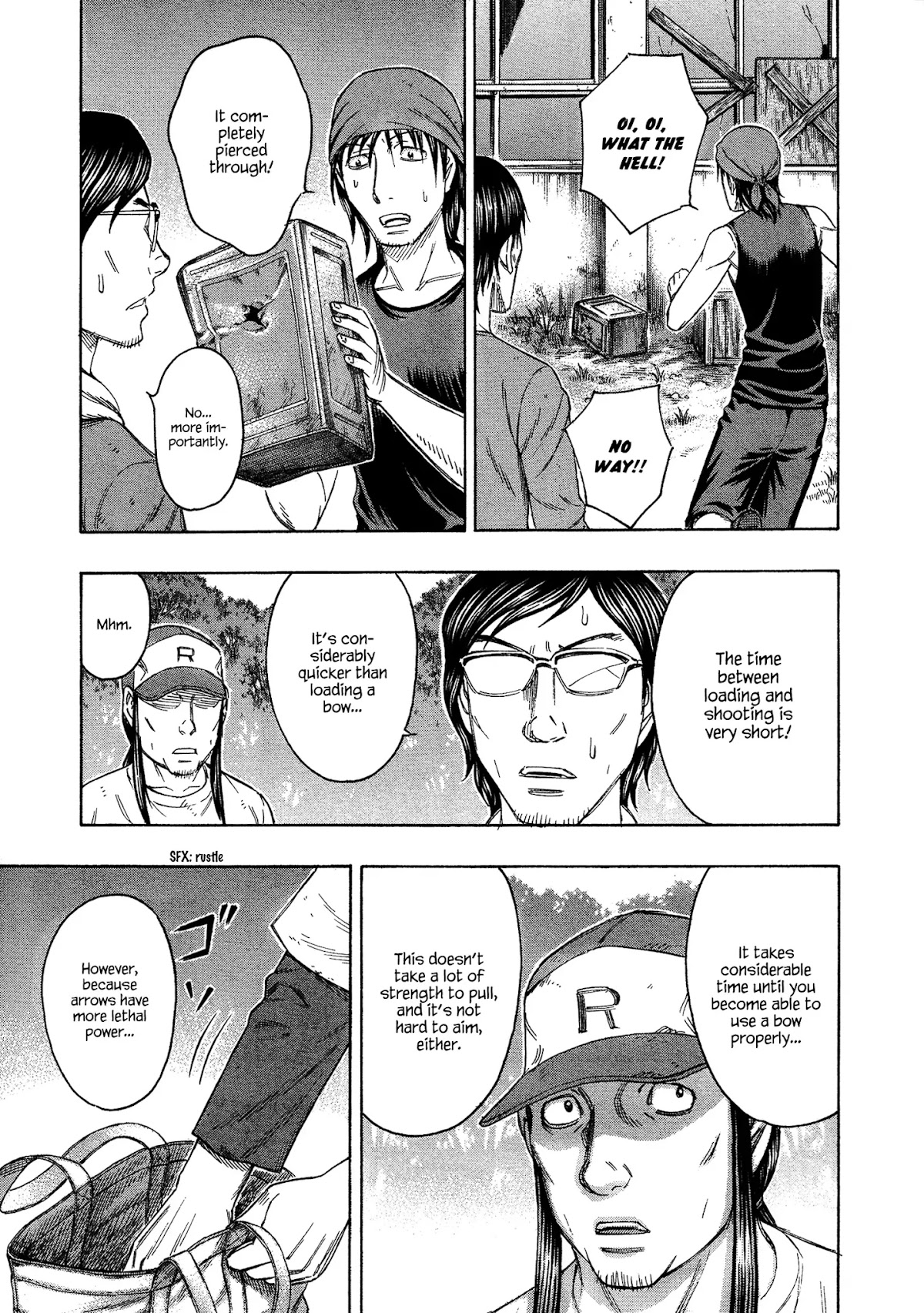 Suicide Island Chapter 128 page 11 - Chapter 128: Cap's Determination