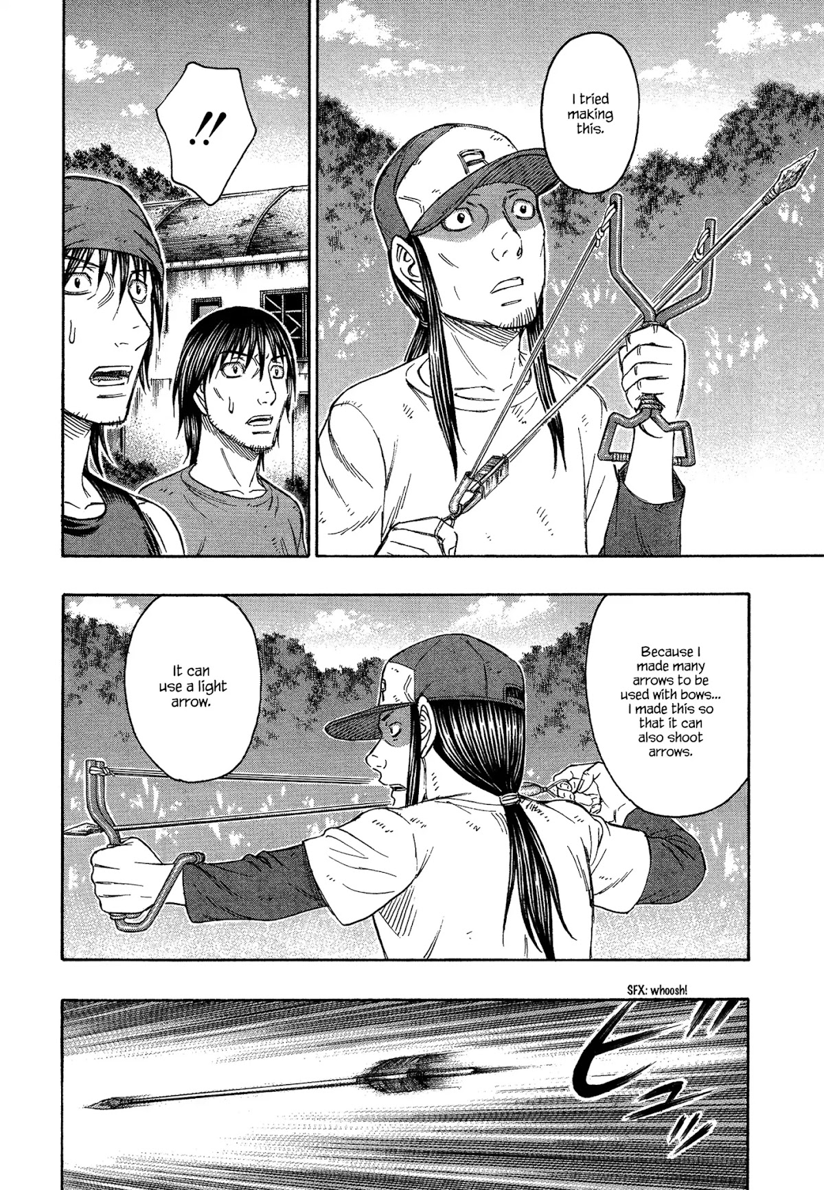 Suicide Island Chapter 128 page 12 - Chapter 128: Cap's Determination