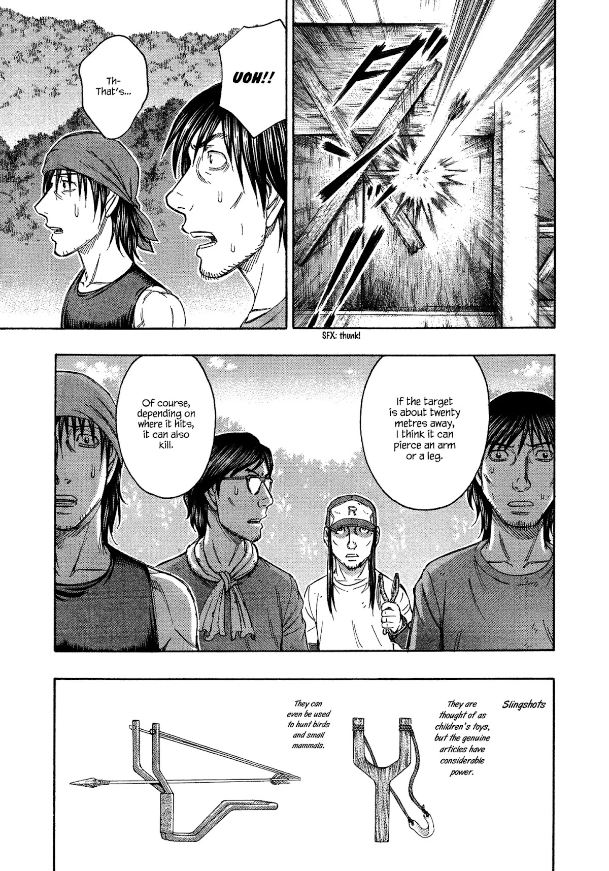 Suicide Island Chapter 128 page 13 - Chapter 128: Cap's Determination
