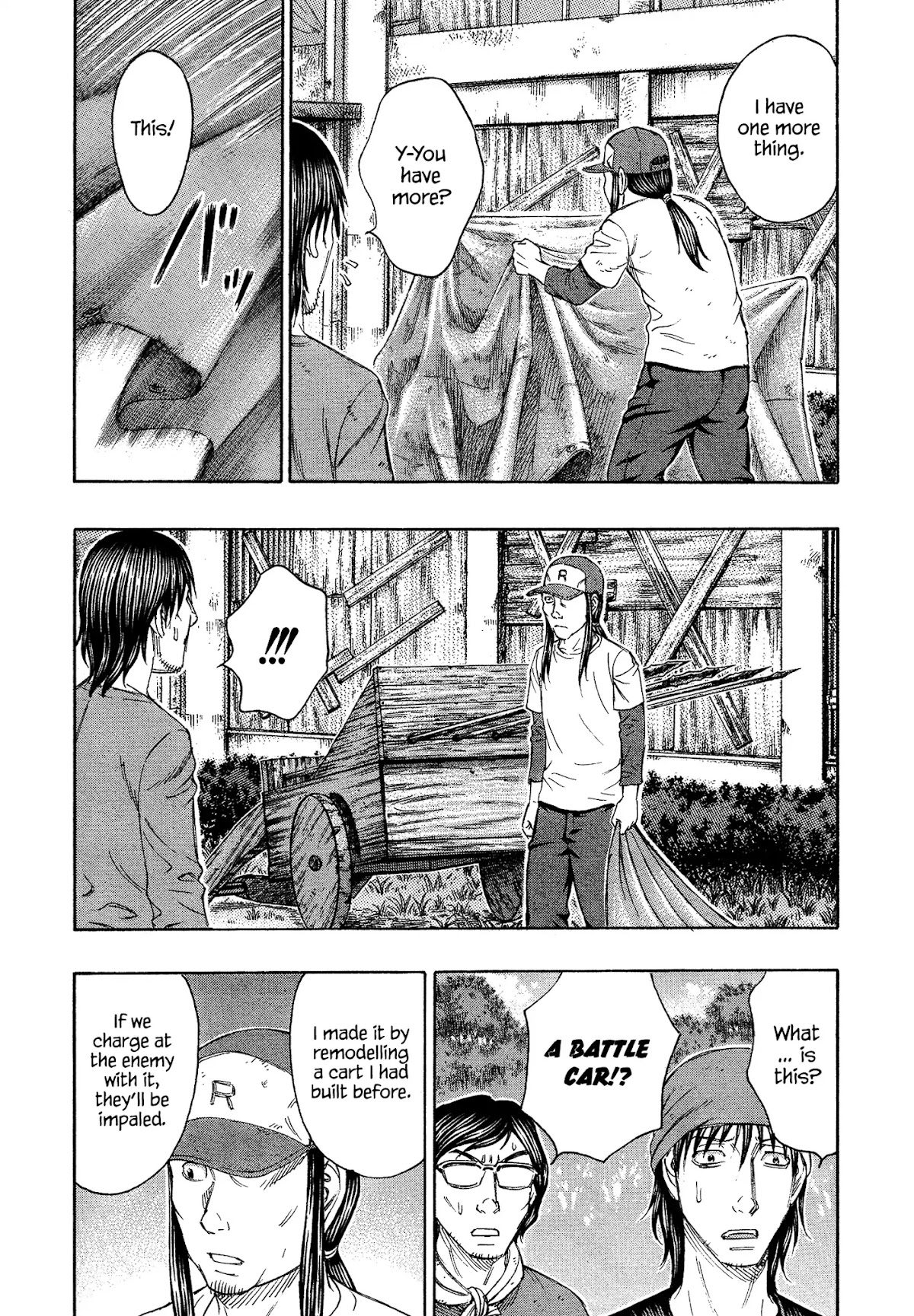 Suicide Island Chapter 128 page 14 - Chapter 128: Cap's Determination