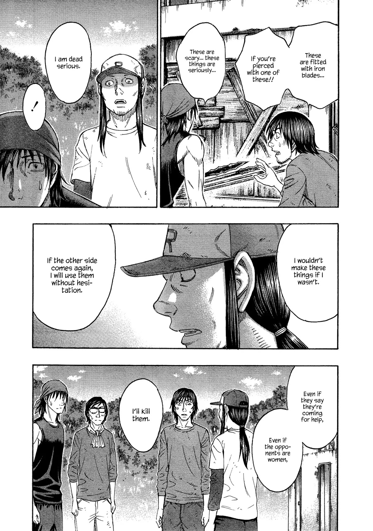 Suicide Island Chapter 128 page 15 - Chapter 128: Cap's Determination