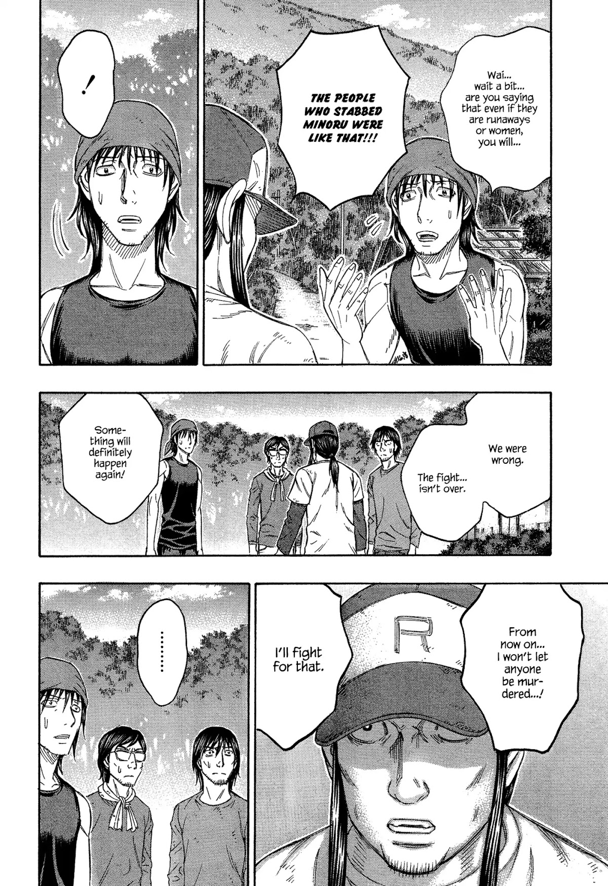 Suicide Island Chapter 128 page 16 - Chapter 128: Cap's Determination
