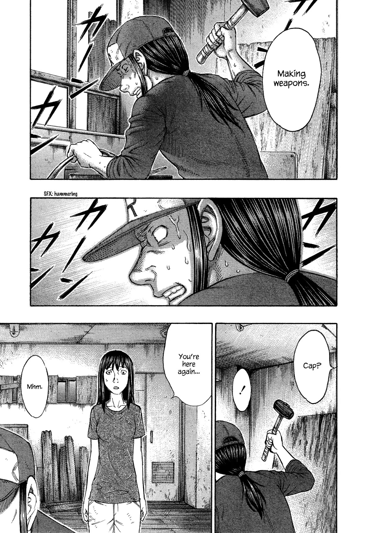 Suicide Island Chapter 128 page 3 - Chapter 128: Cap's Determination