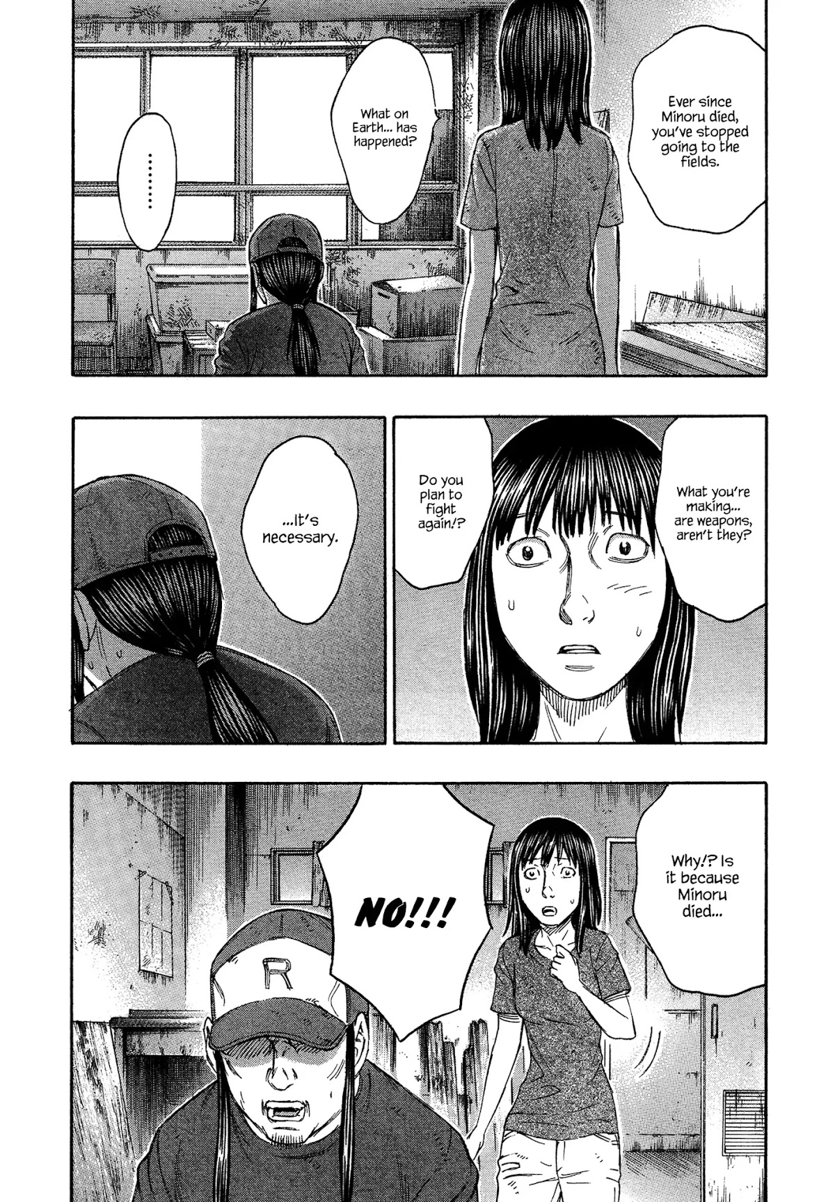 Suicide Island Chapter 128 page 4 - Chapter 128: Cap's Determination