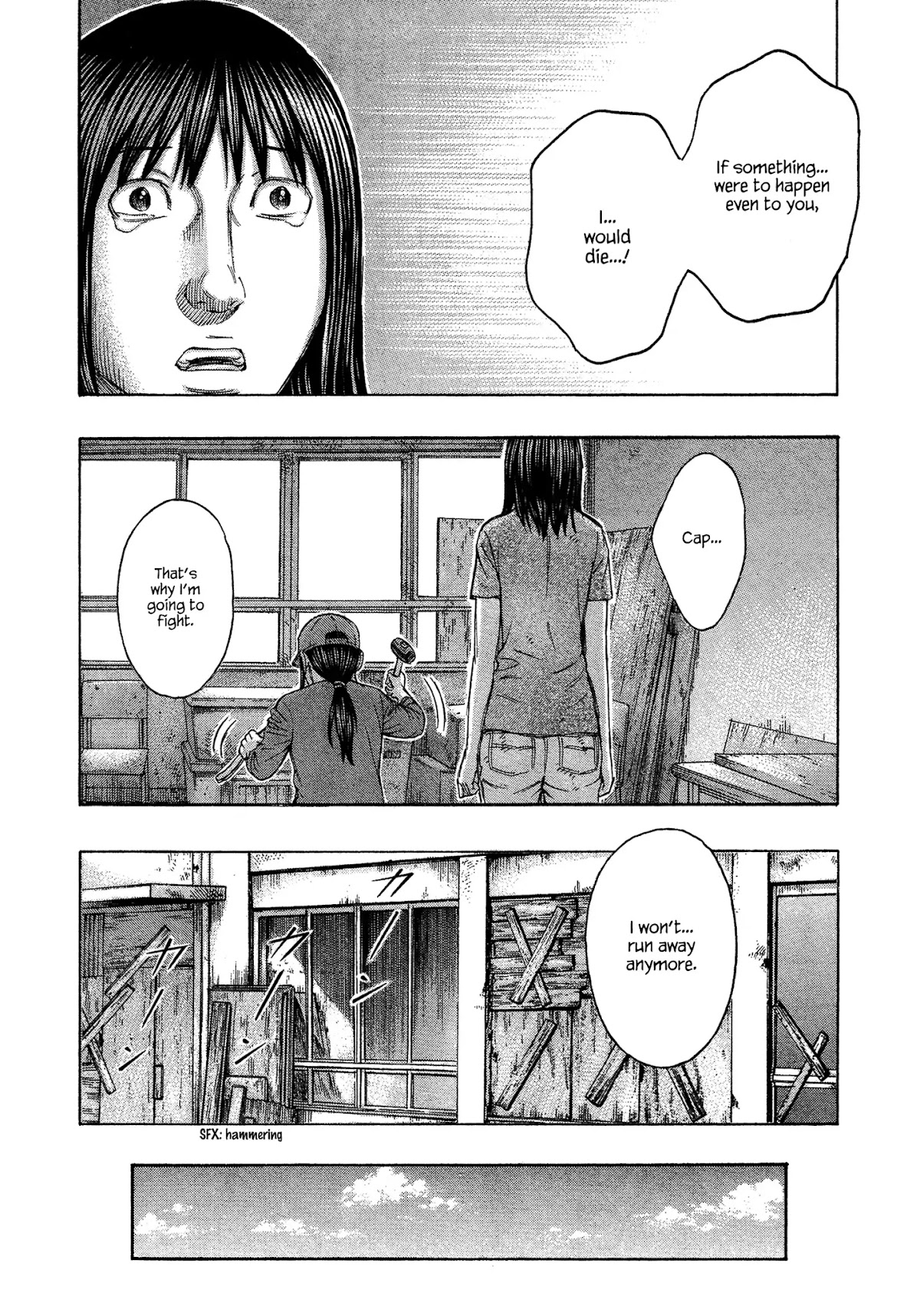 Suicide Island Chapter 128 page 7 - Chapter 128: Cap's Determination