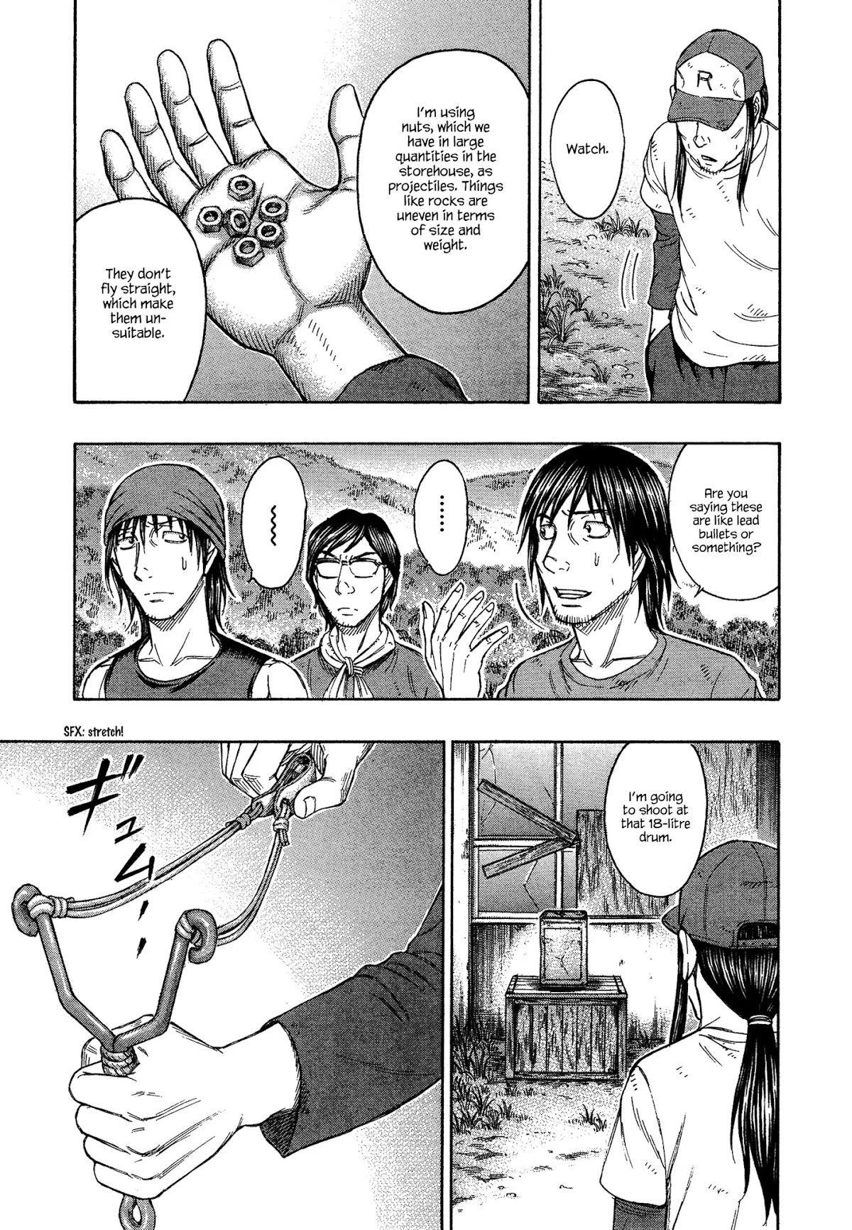 Suicide Island Chapter 128 page 9 - Chapter 128: Cap's Determination