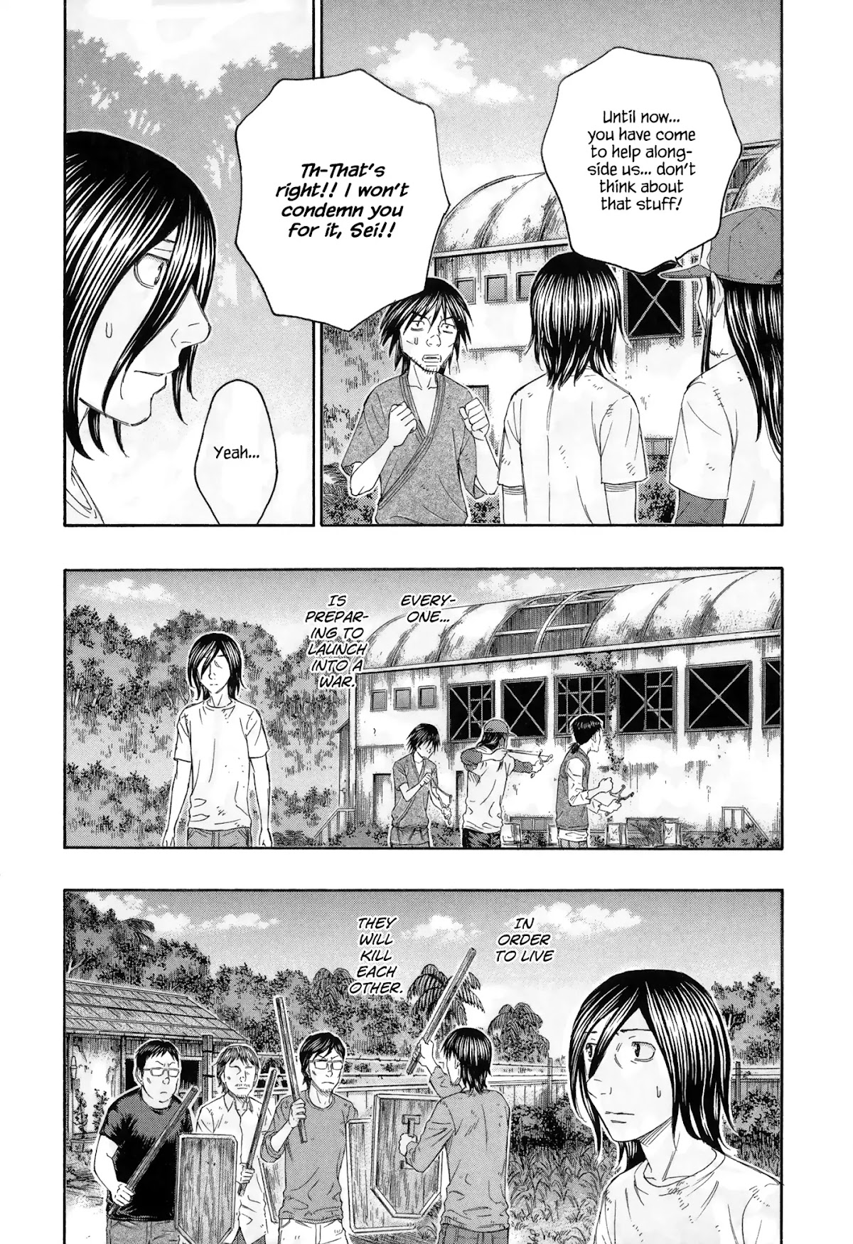 Suicide Island Chapter 132 page 13 - Chapter 132: If We Go To War…