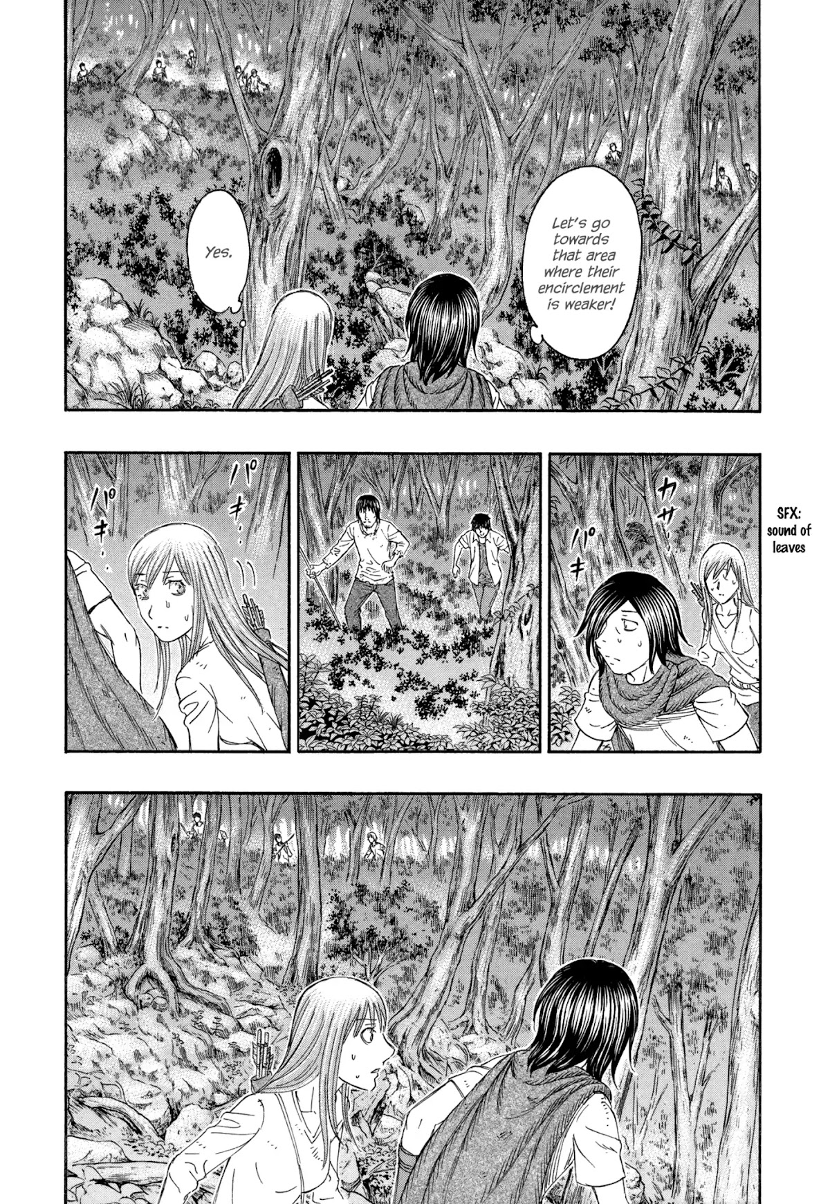 Suicide Island Chapter 134 page 10 - Chapter 134: Encirclement