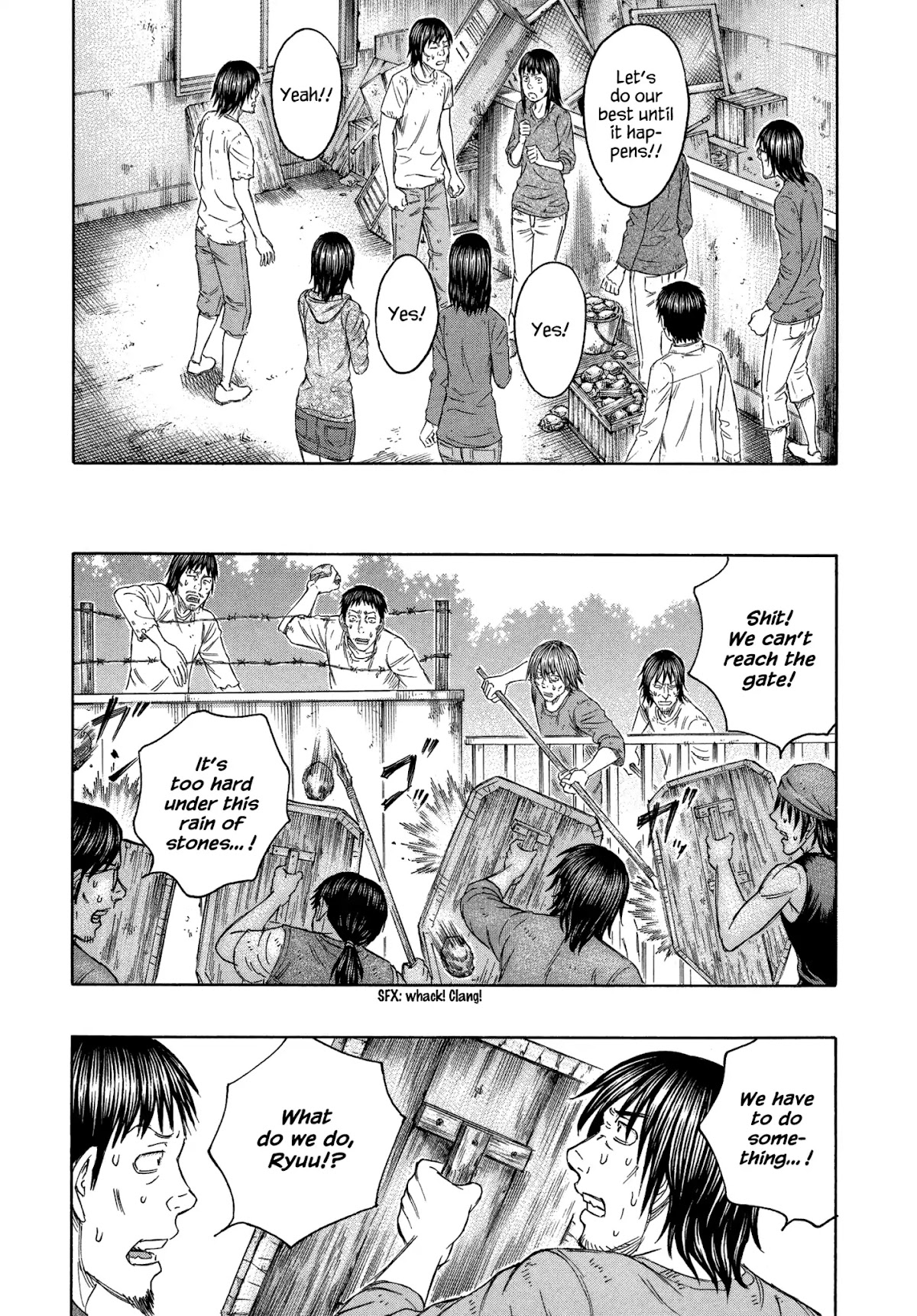 Suicide Island Chapter 138 page 14 - Chapter 138: Battle at the gate