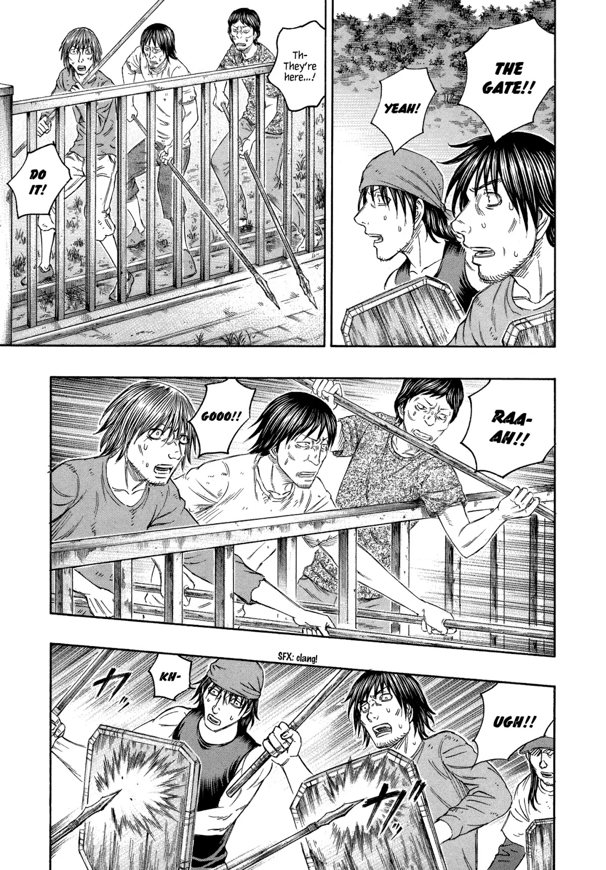 Suicide Island Chapter 138 page 7 - Chapter 138: Battle at the gate