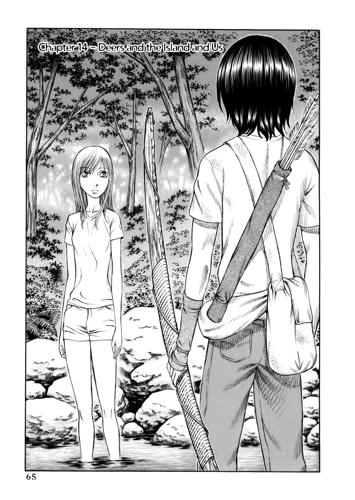 Suicide Island Chapter 14 page 1 - Chapter 14 : The Deer, Us And The Island