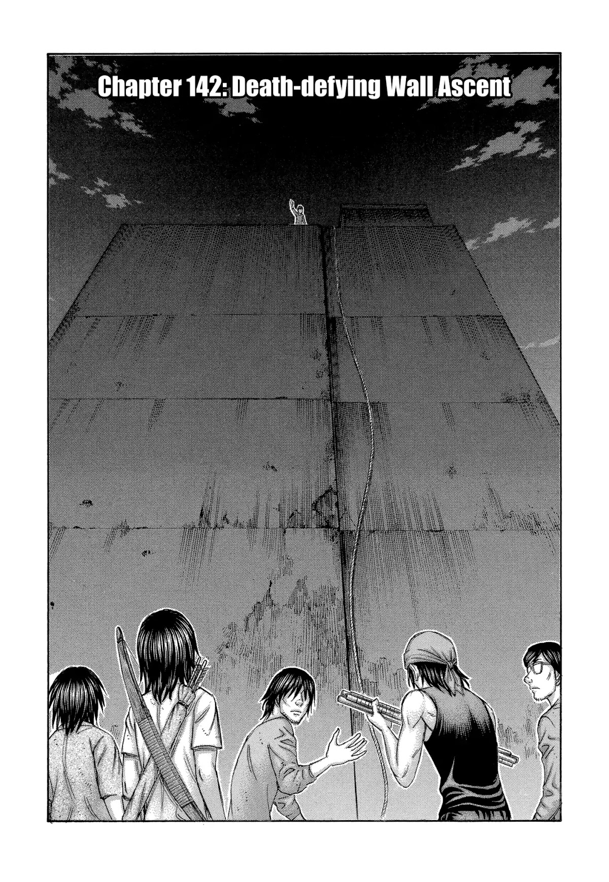 Suicide Island Chapter 142 page 1 - Chapter 142: Death-defying Wall Ascent