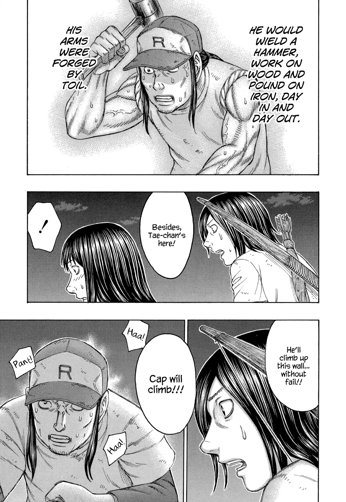 Suicide Island Chapter 142 page 11 - Chapter 142: Death-defying Wall Ascent