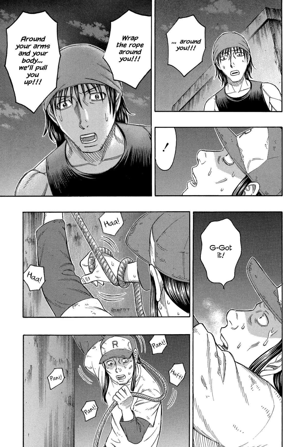 Suicide Island Chapter 142 page 15 - Chapter 142: Death-defying Wall Ascent