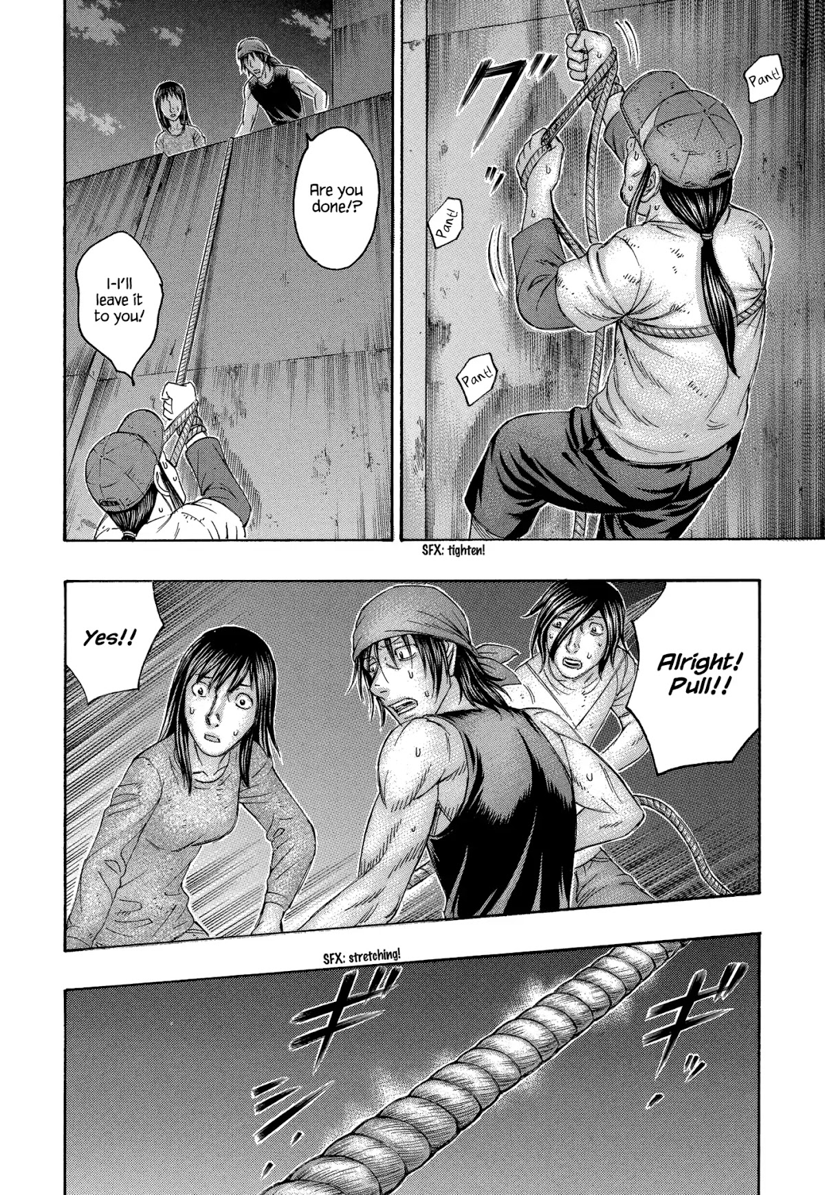 Suicide Island Chapter 142 page 16 - Chapter 142: Death-defying Wall Ascent