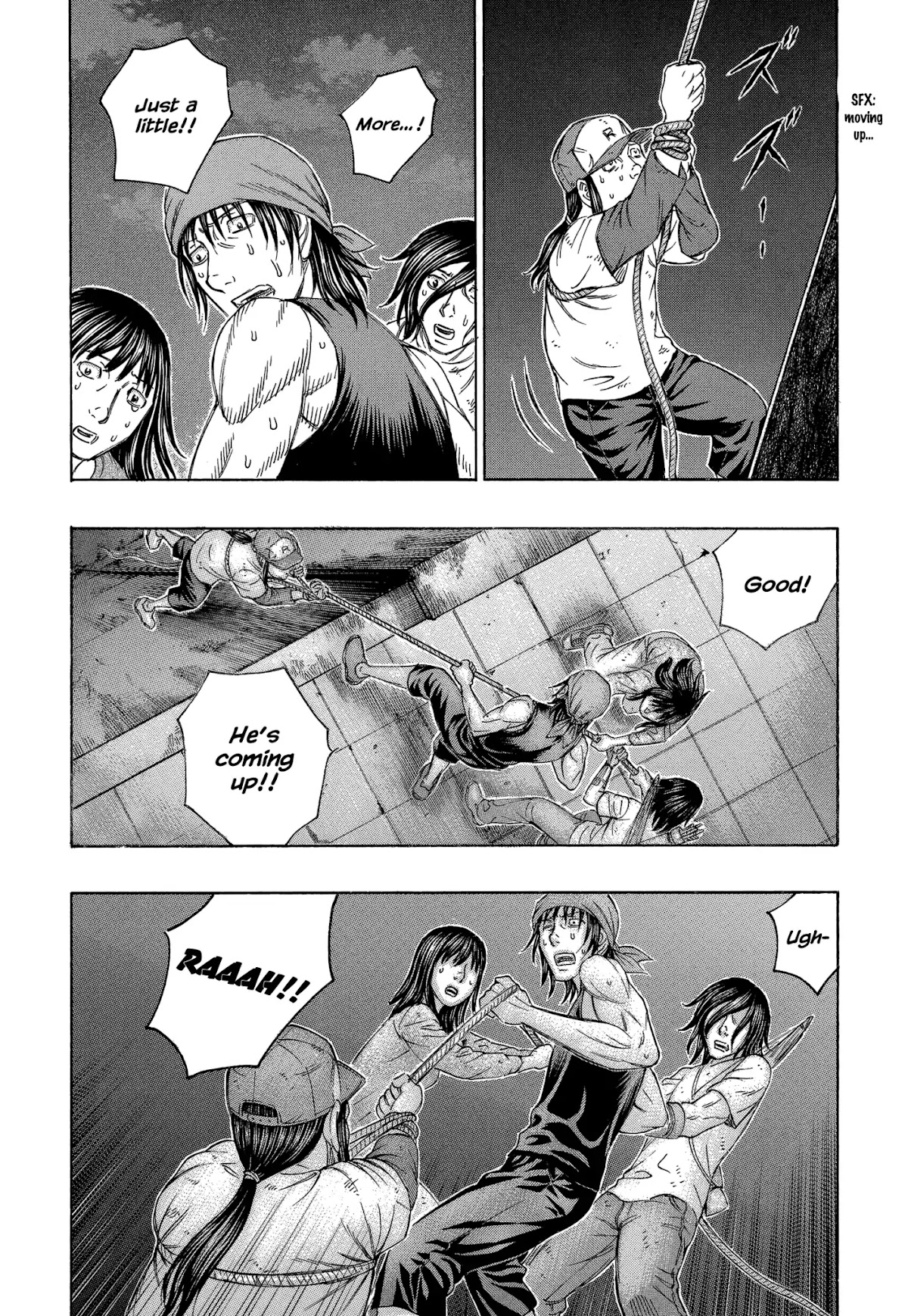 Suicide Island Chapter 142 page 17 - Chapter 142: Death-defying Wall Ascent
