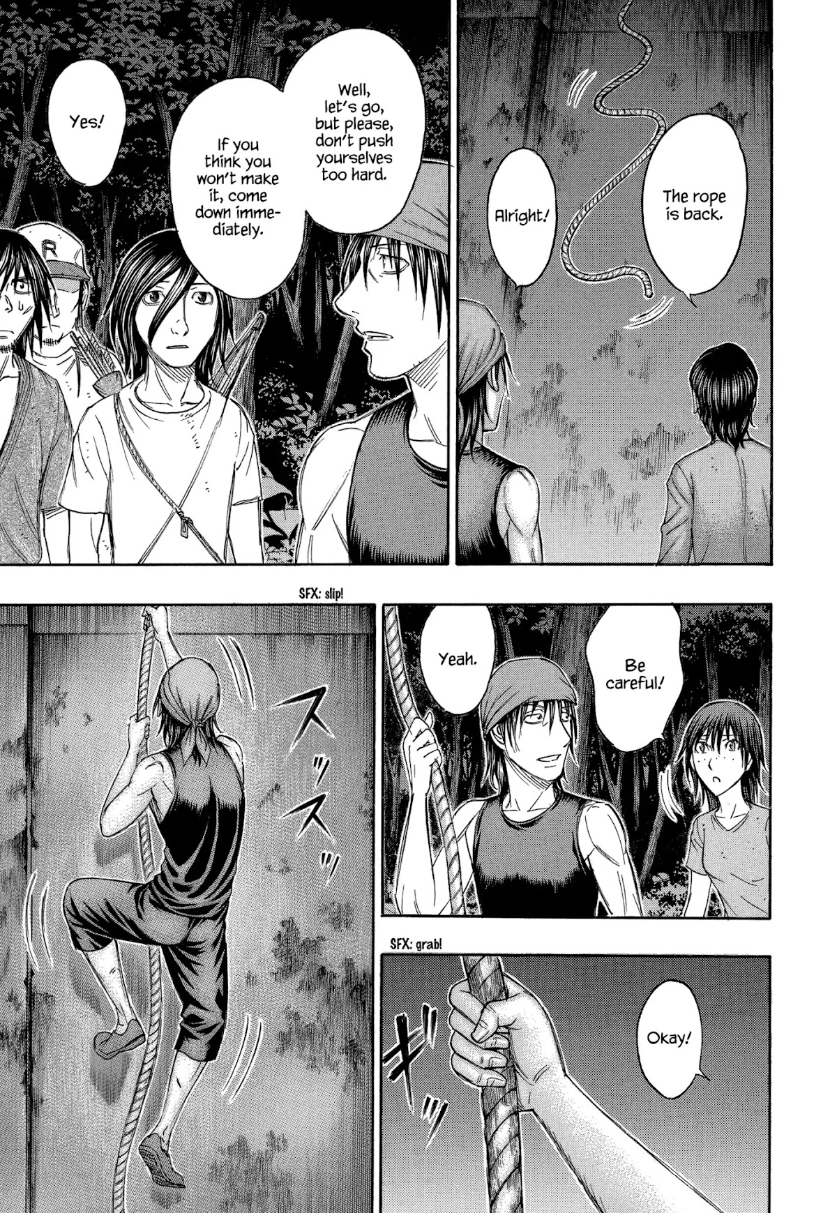 Suicide Island Chapter 142 page 3 - Chapter 142: Death-defying Wall Ascent