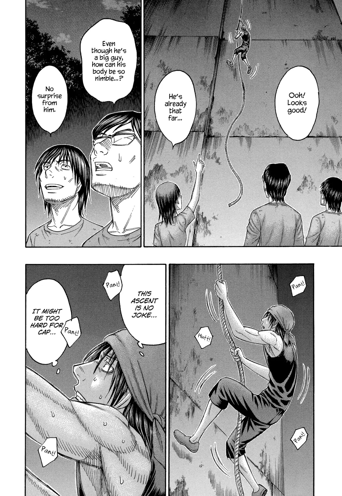 Suicide Island Chapter 142 page 4 - Chapter 142: Death-defying Wall Ascent